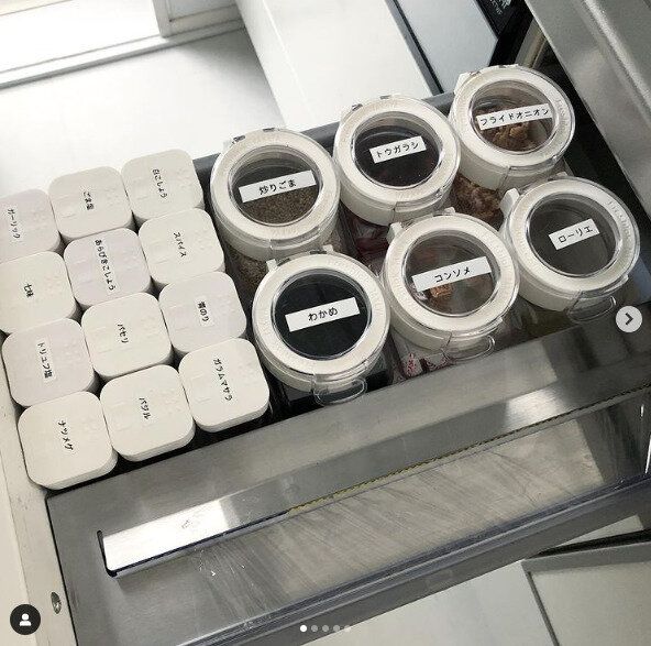 フレッシュロックに調味料を収納