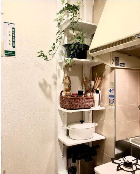 ディアウォールを使った見せる収納