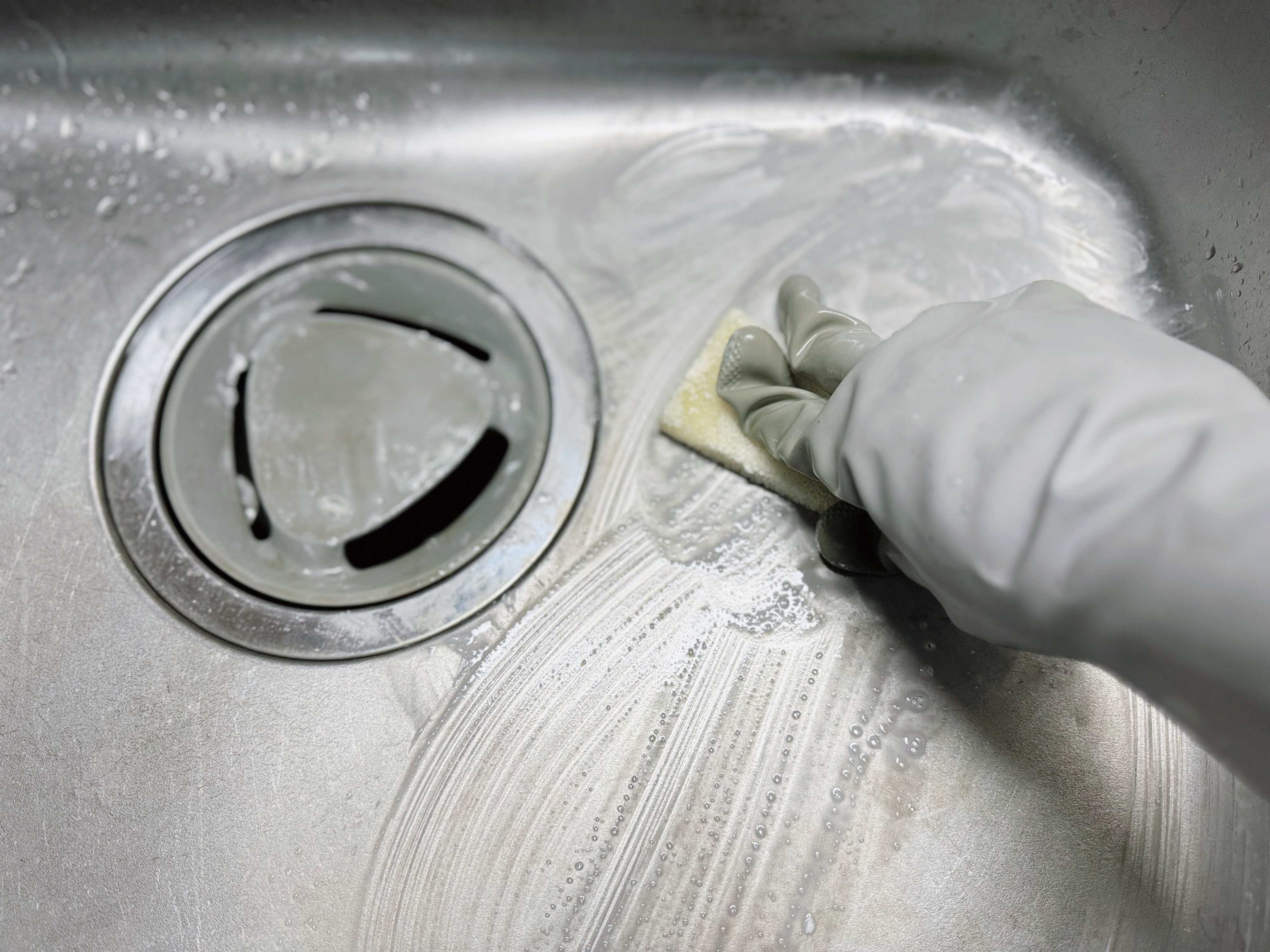 シンクもピカピカに