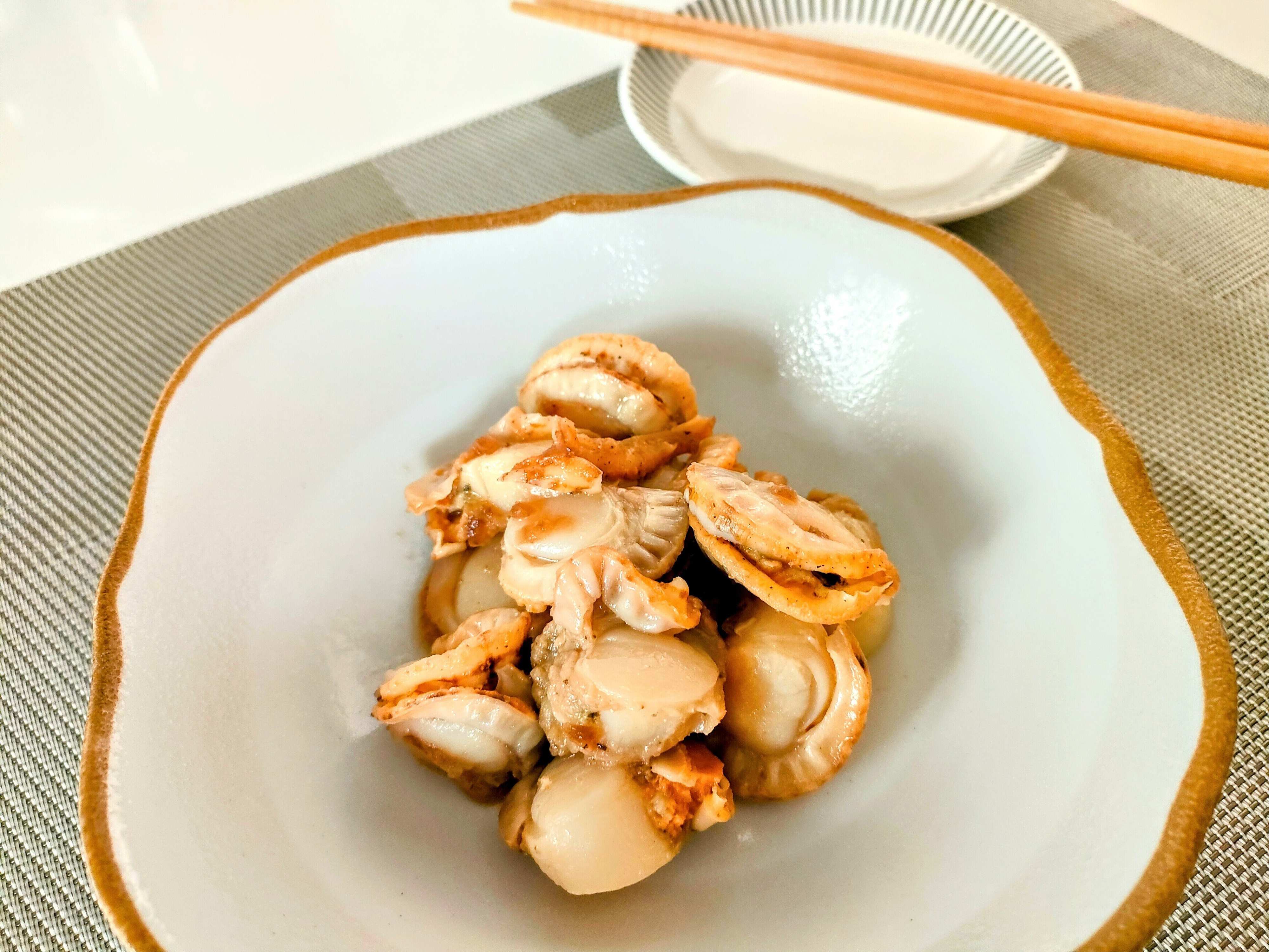 ホタテの和風ドレッシング和え