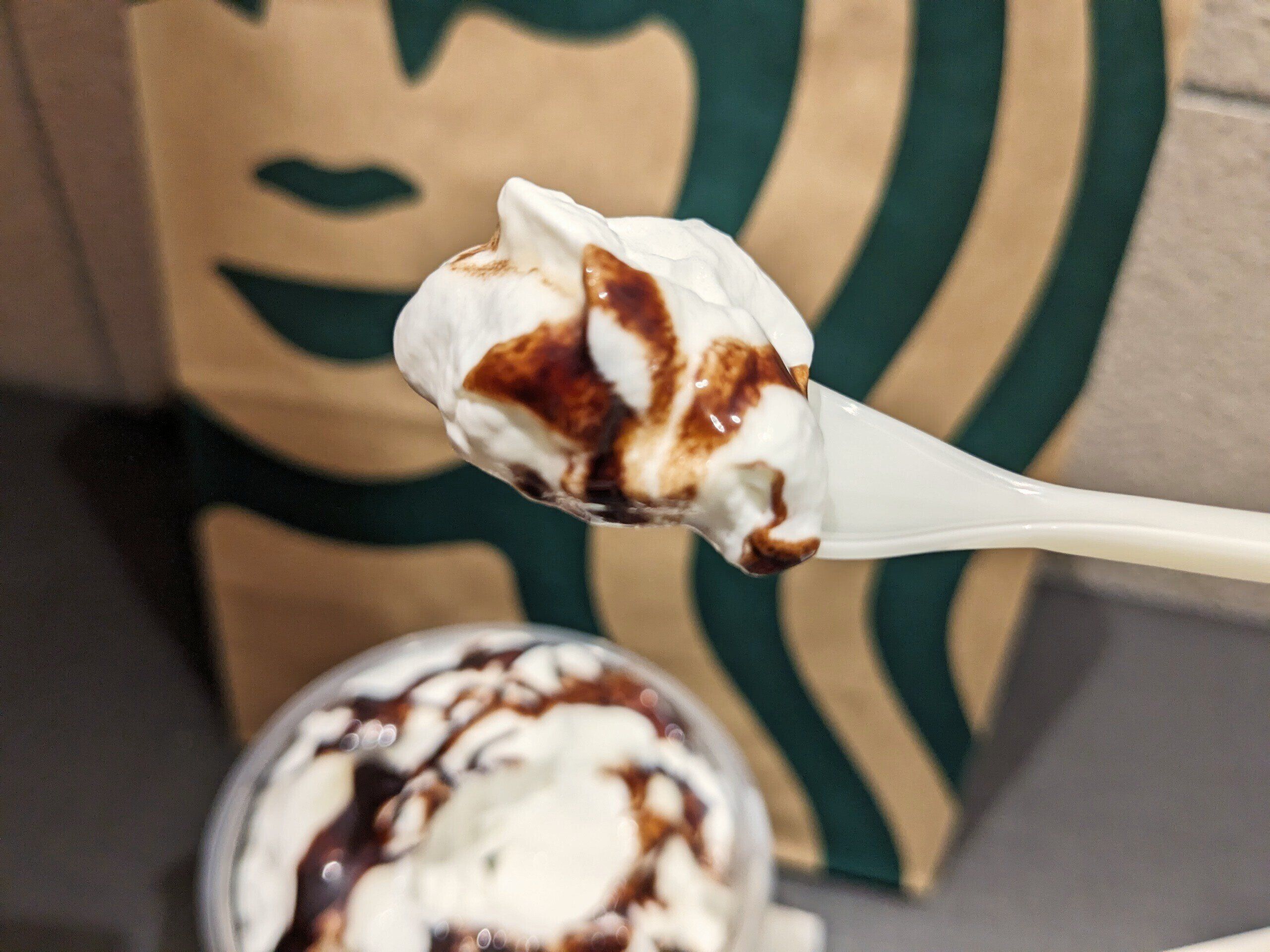 ダブルチョコレートフラペチーノ