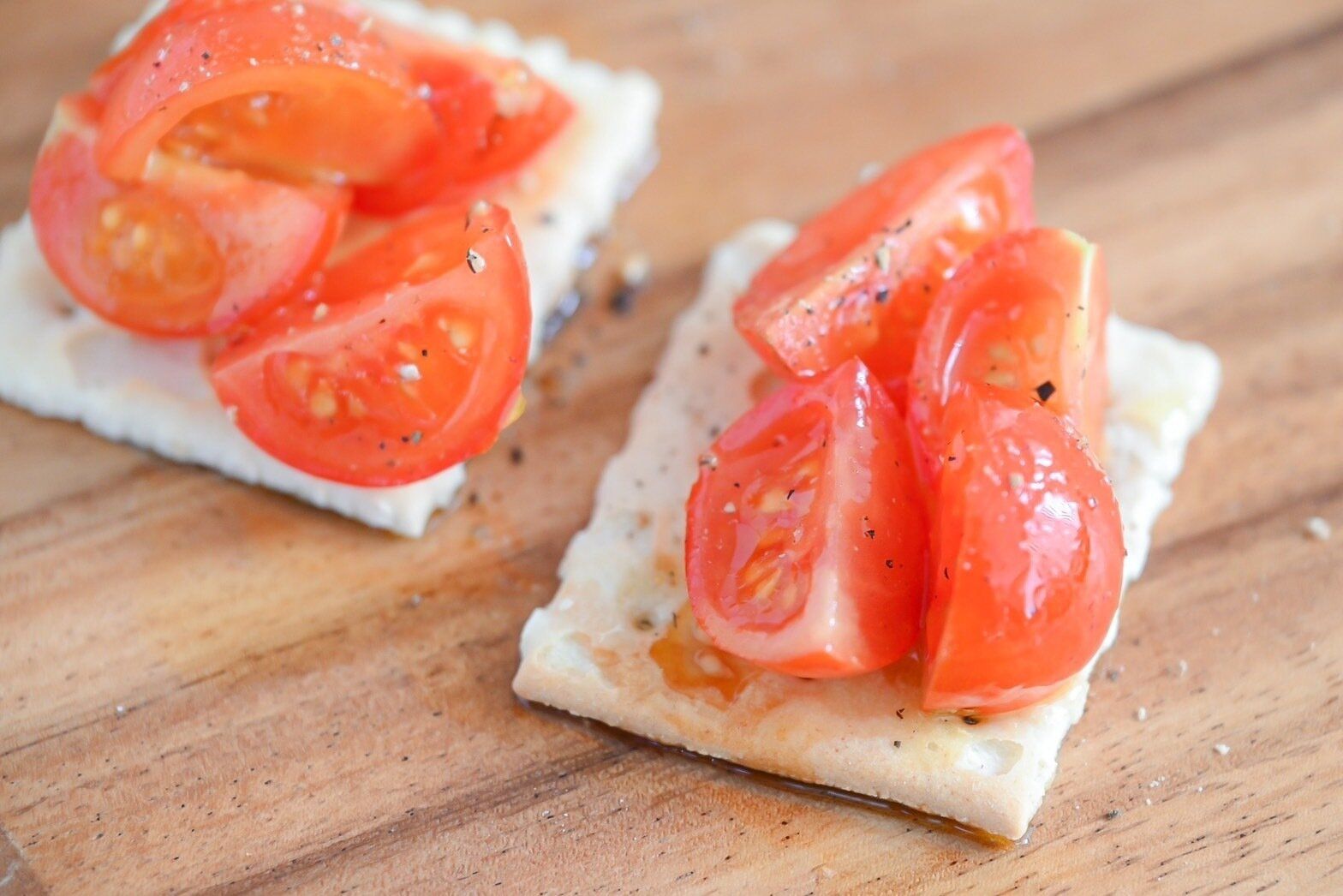 ミニトマトのカナッペ