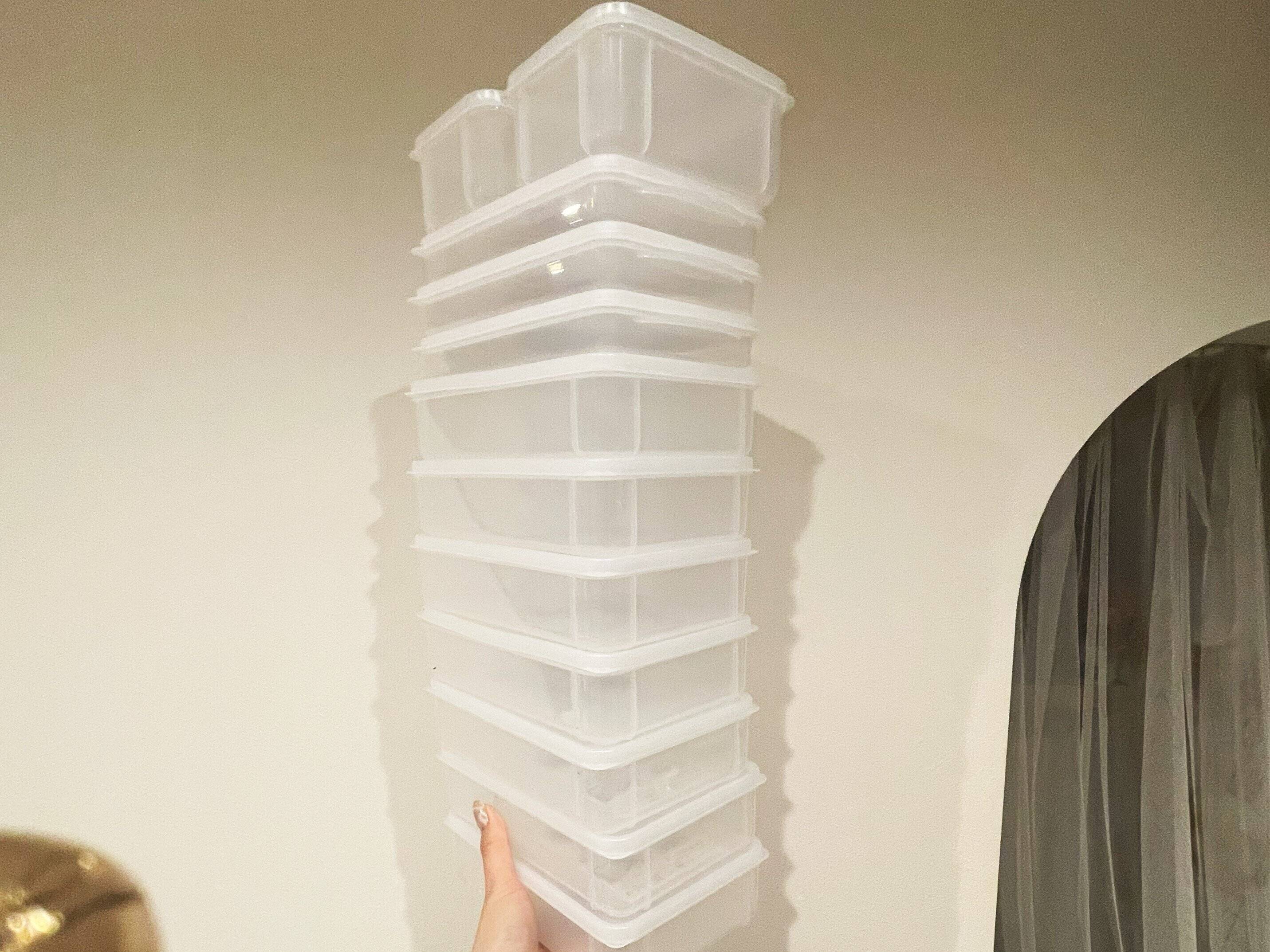 立てて置ける保存容器