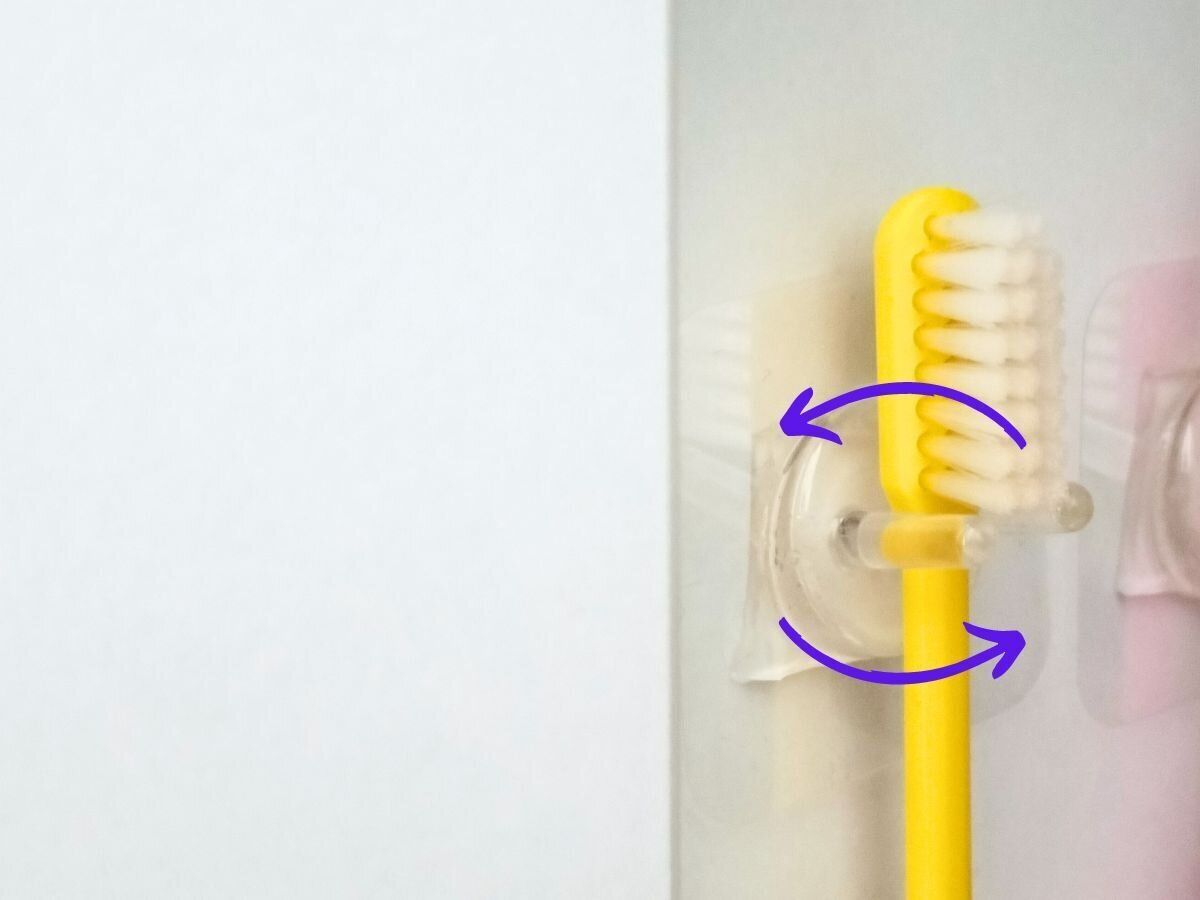 回転させて剥がすように解説する画像