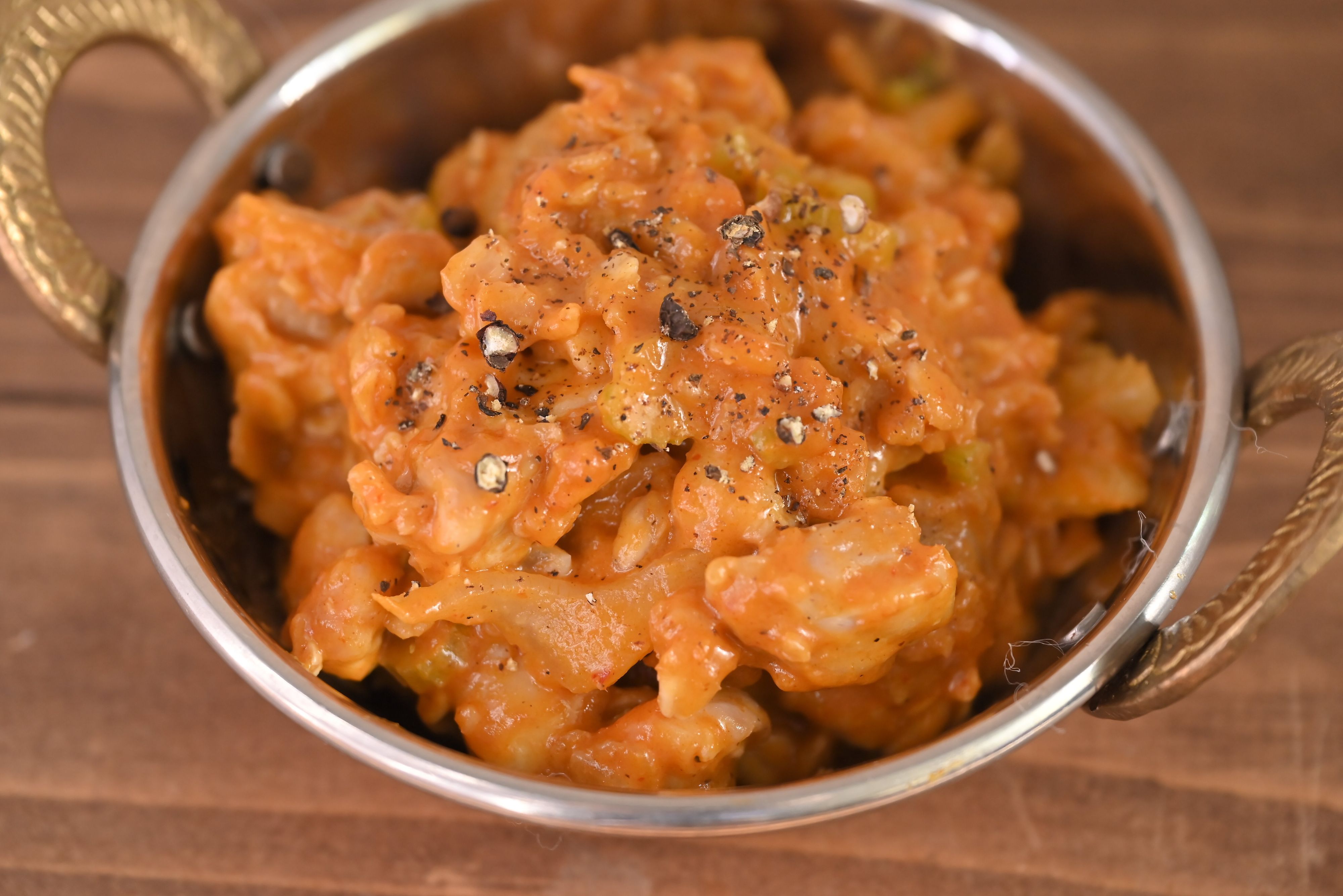 マッサマンカレーオートミールリゾット