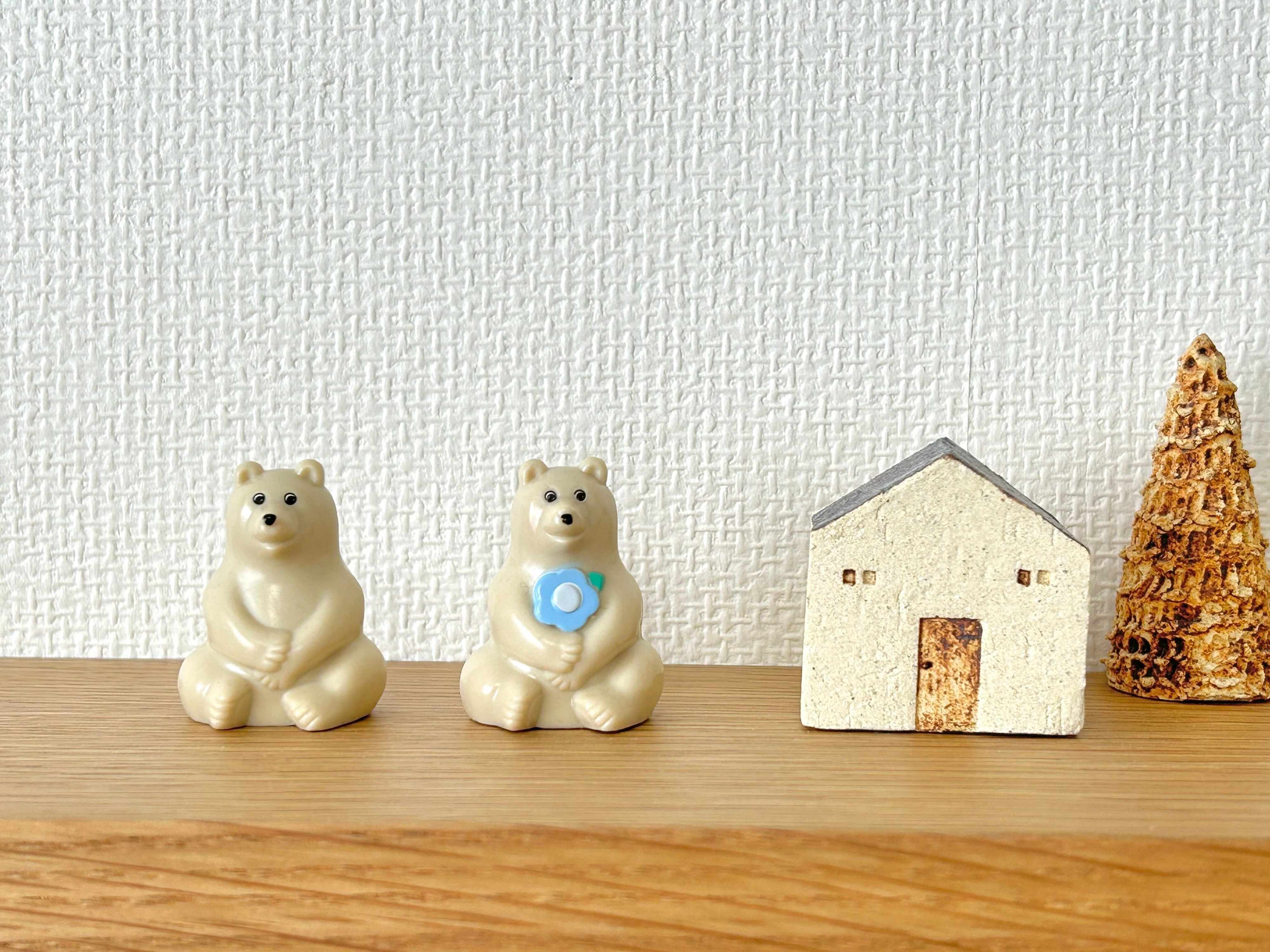 しろくま貯金箱 北欧 カプセルトイ