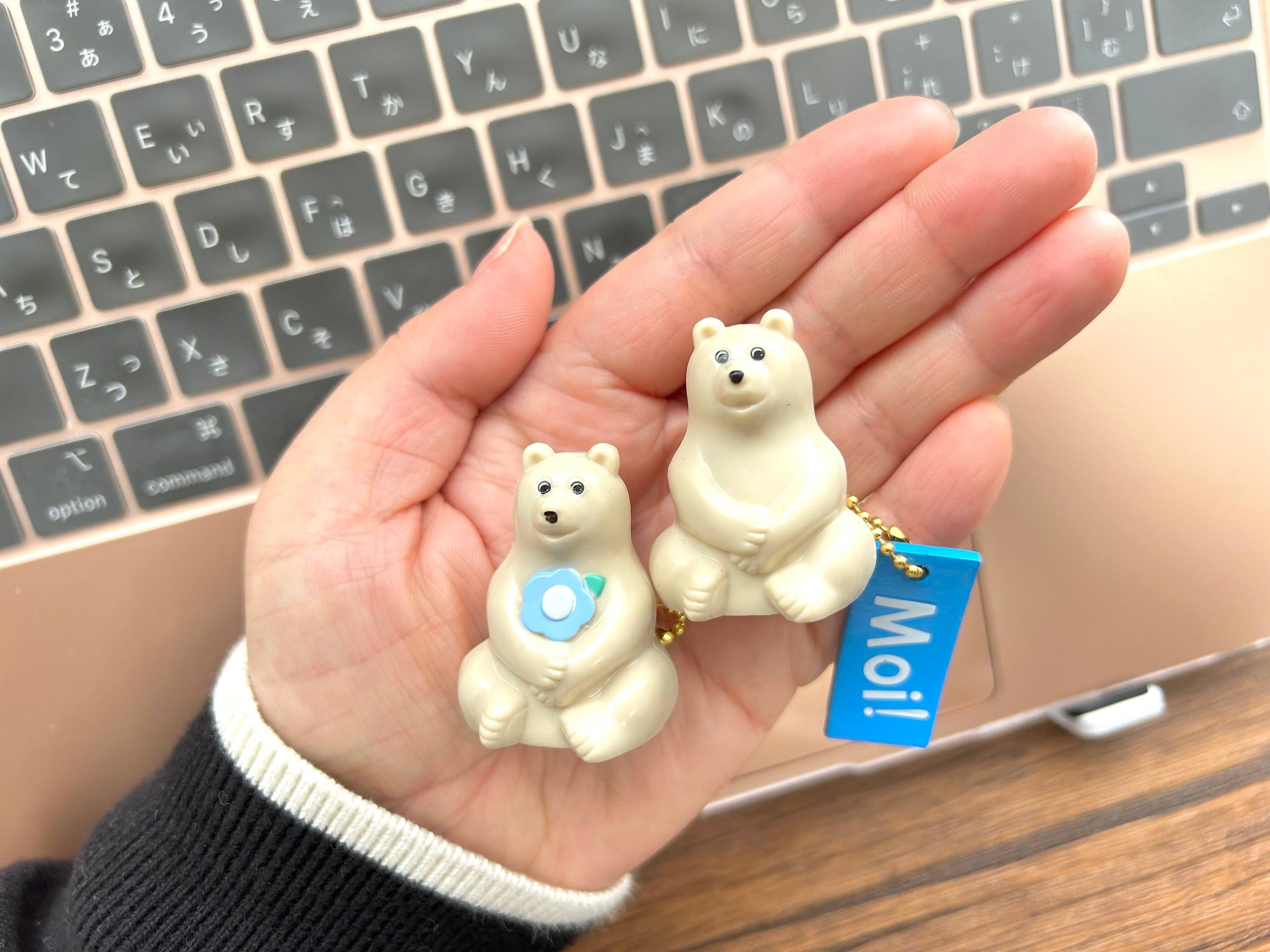 しろくま貯金箱 北欧 カプセルトイ