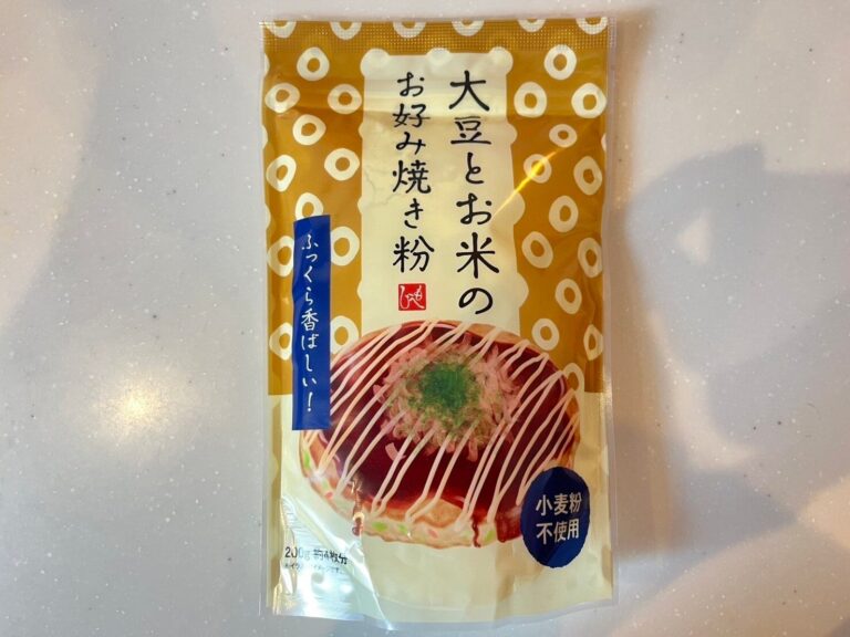 【KALDI】グルテンフリーだけど大満足！大豆とお米のお好み焼き粉