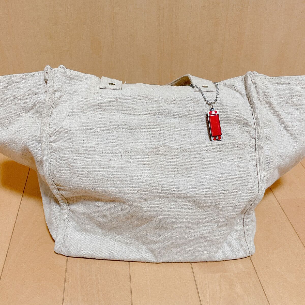 バッグチャームにも