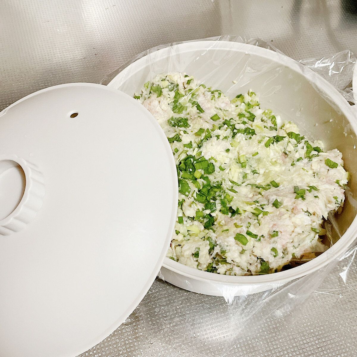 残りは冷蔵庫へ