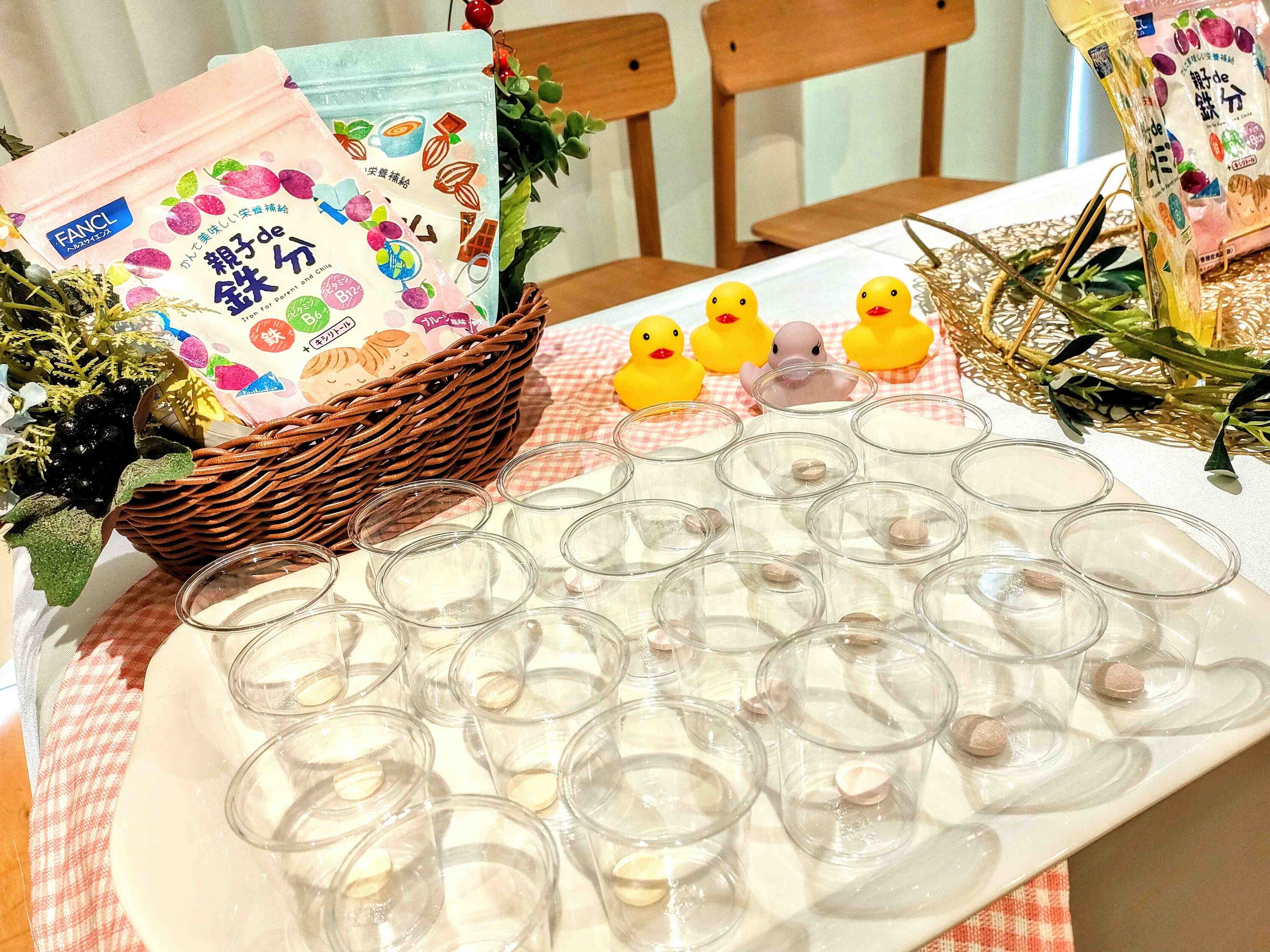 親子deチュアブルタイプの試食