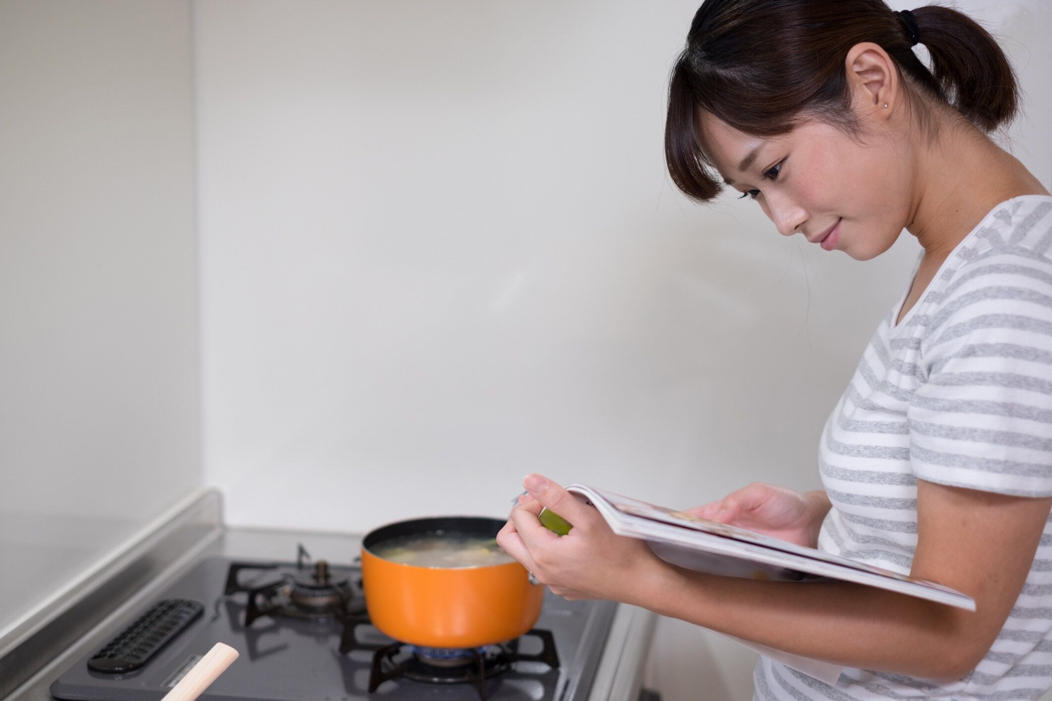 本と料理の主婦