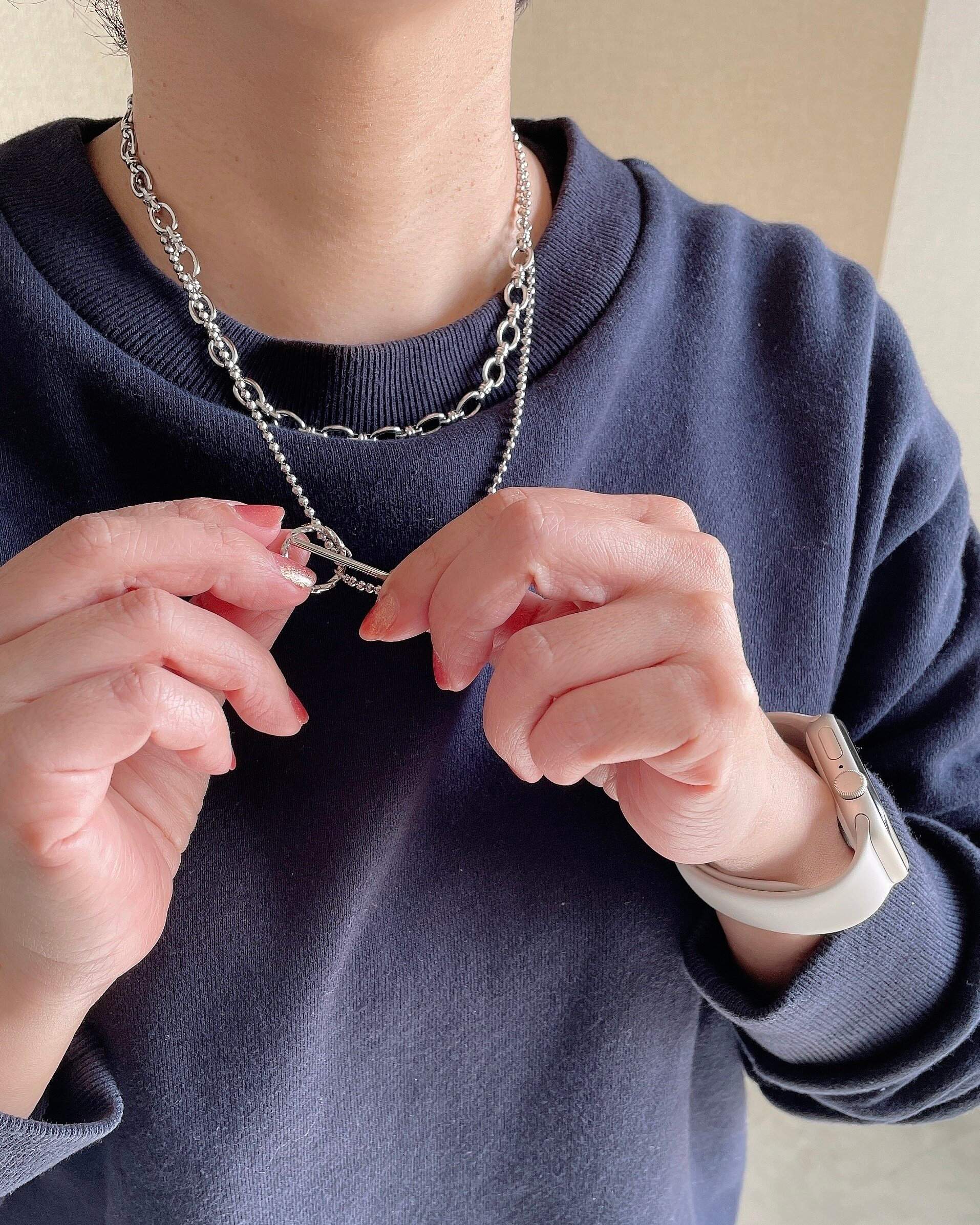 楽天市場　ロングネックレス