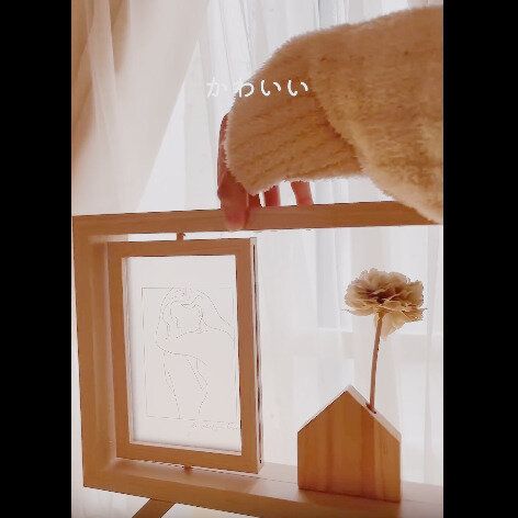 【3COINS】かわいすぎて即購入!フォトラック