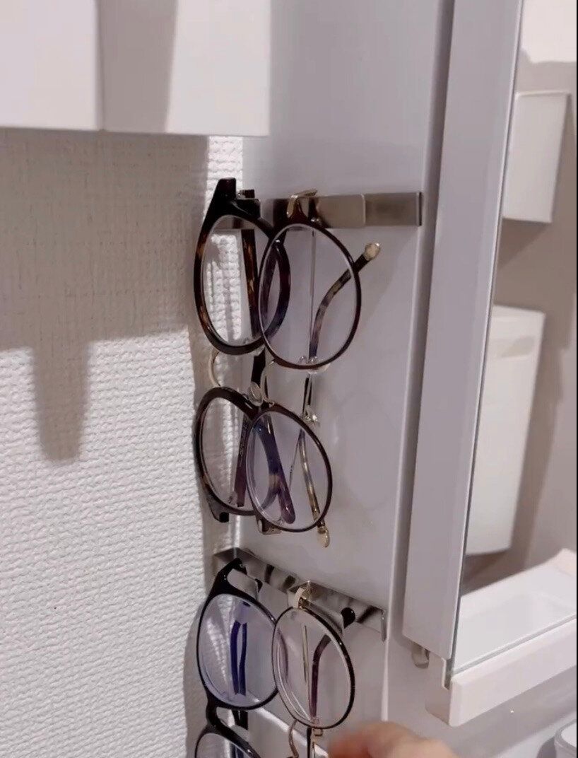 【セリア】メガネをすっきり収納！「ヘアゴムホルダー」