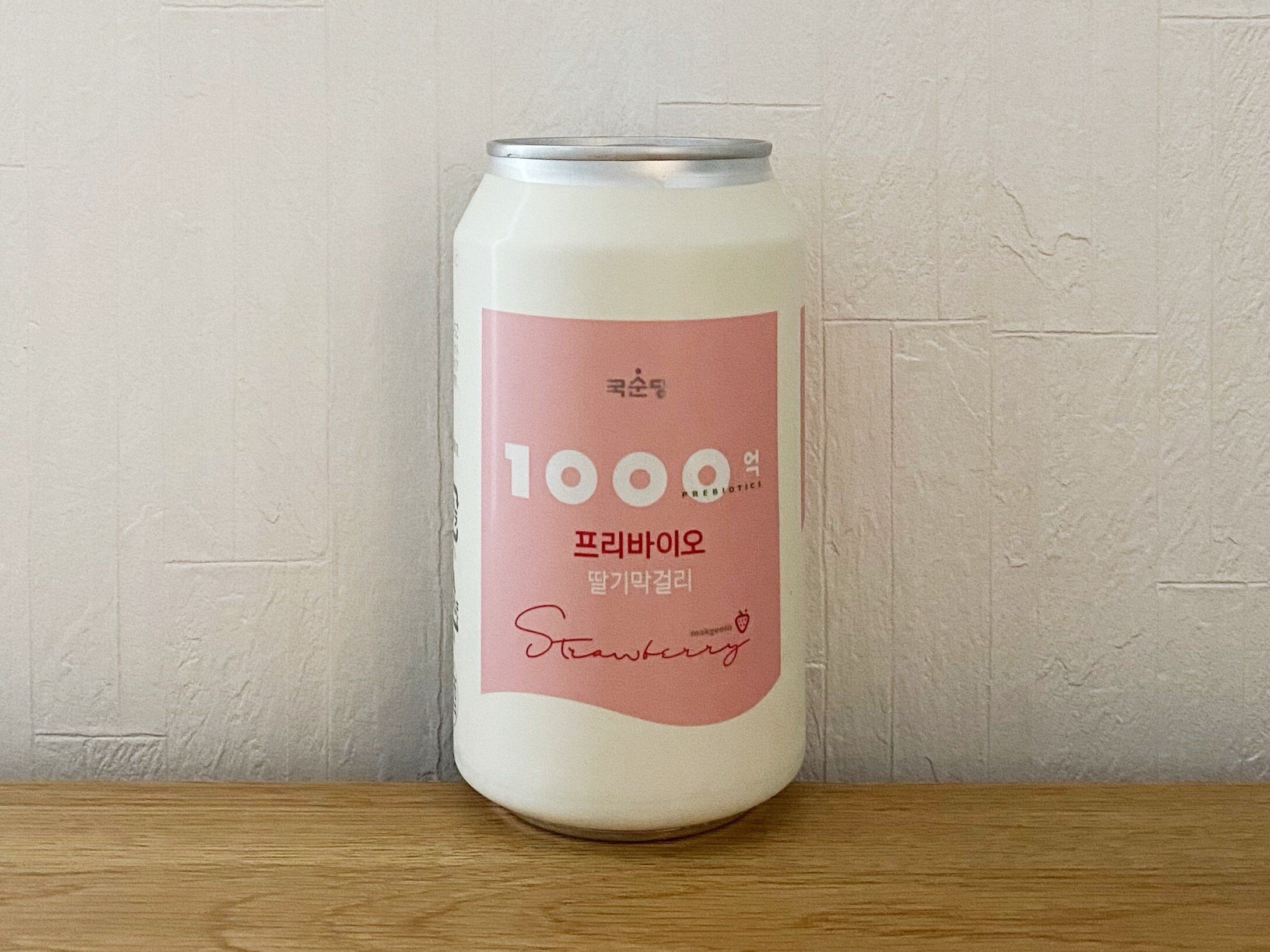 麹醇堂1000億プリバイオマッコリいちご