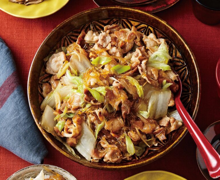 20分でササッと2品が完成！料理研究家ワタナベマキさんの「豚バラ肉と白菜の春雨煮」＆「きのこのナムル」