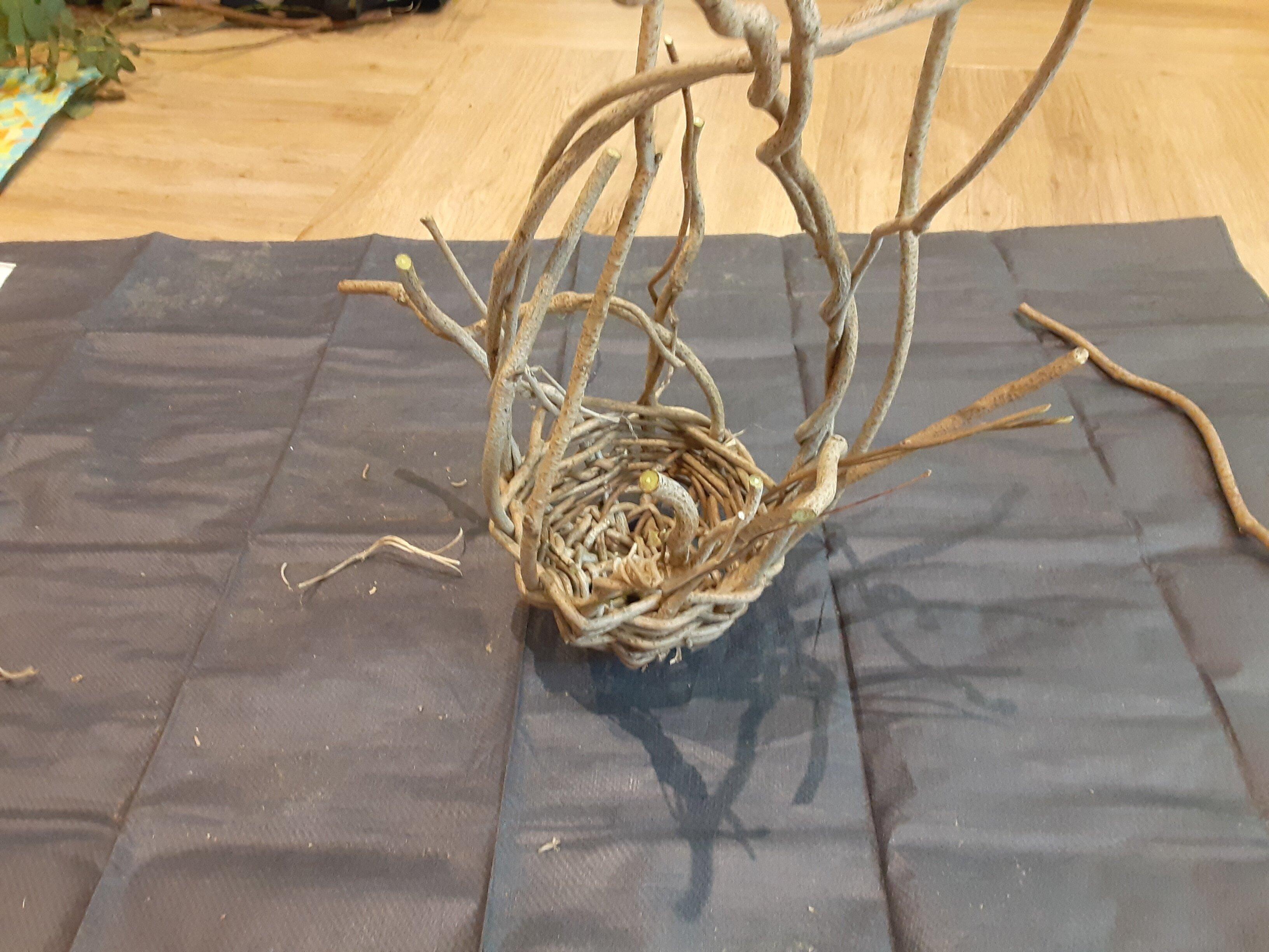 葛　つる　かご