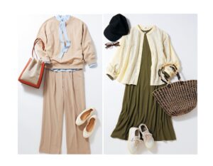 “ユニクロ”春のマストバイは『コットンエンブロイダリーブラウス』『タックワイドパンツ 』