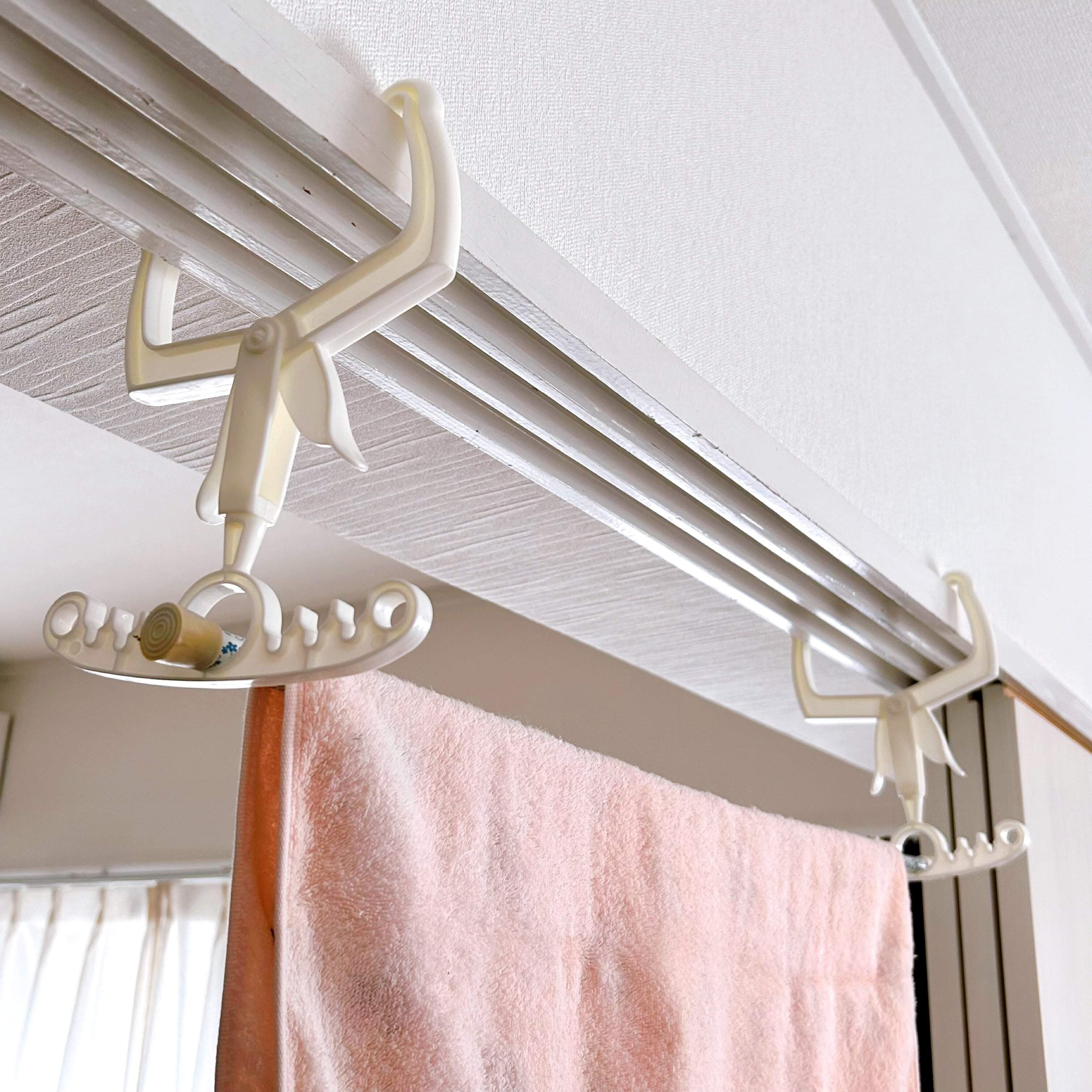 2.ポールを通して