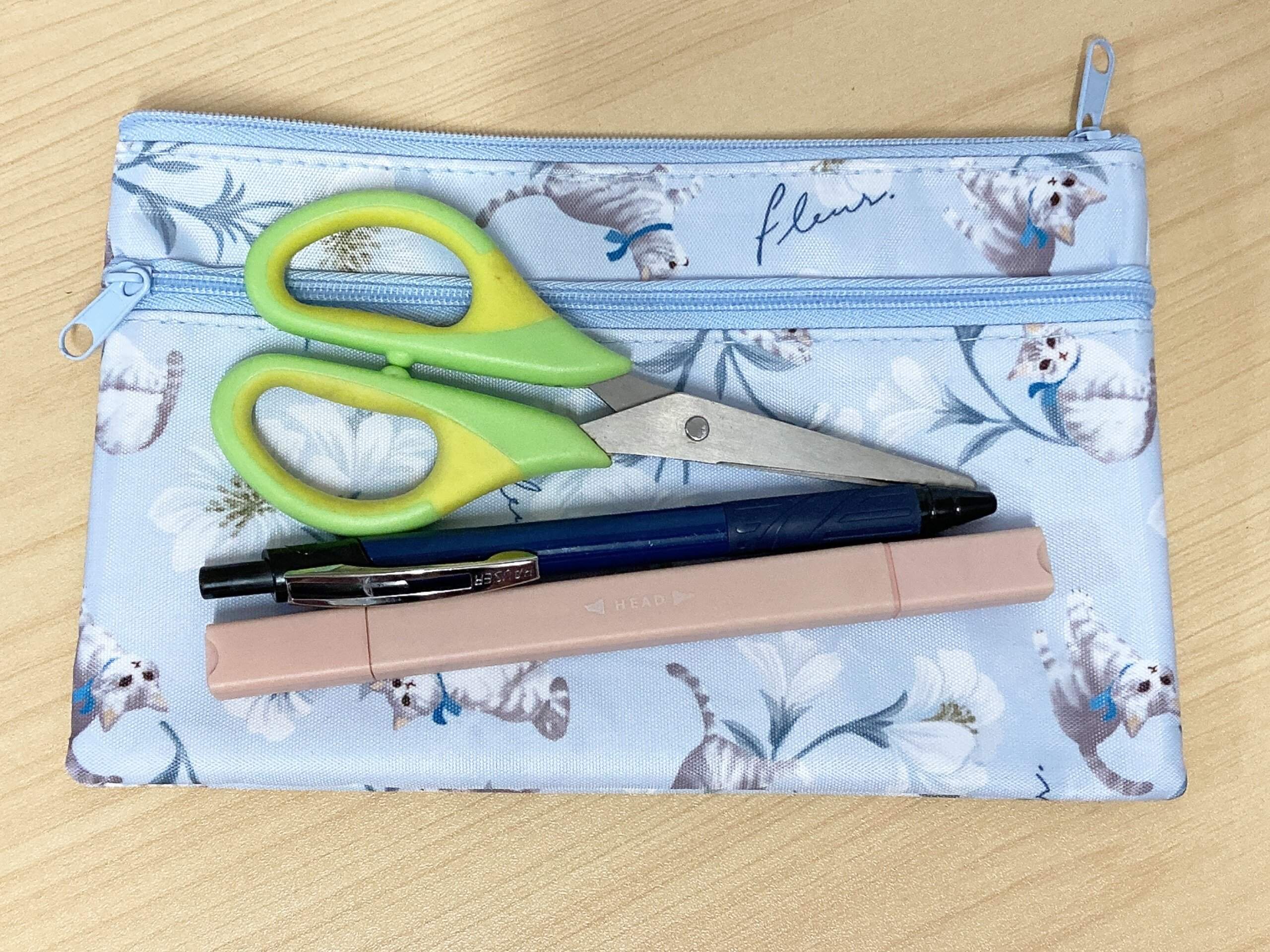 セリアふでばこかわいいねこ