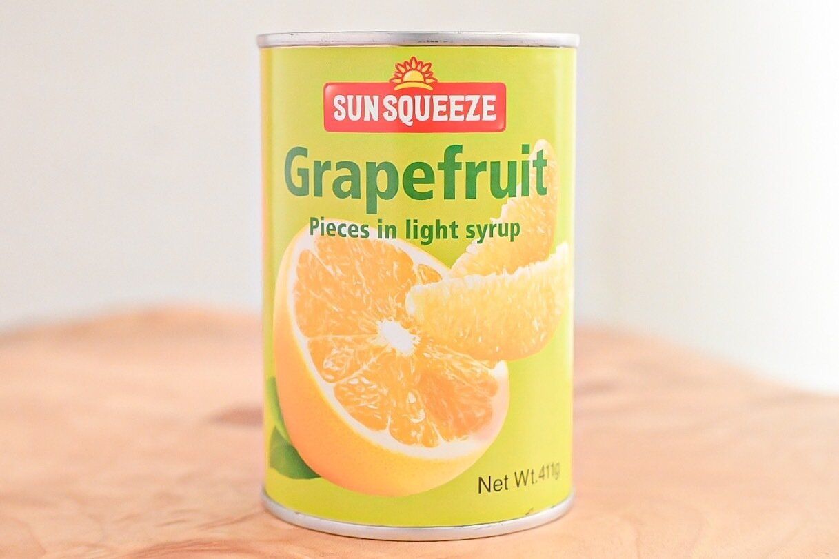 グレープフルーツ缶のパッケージ