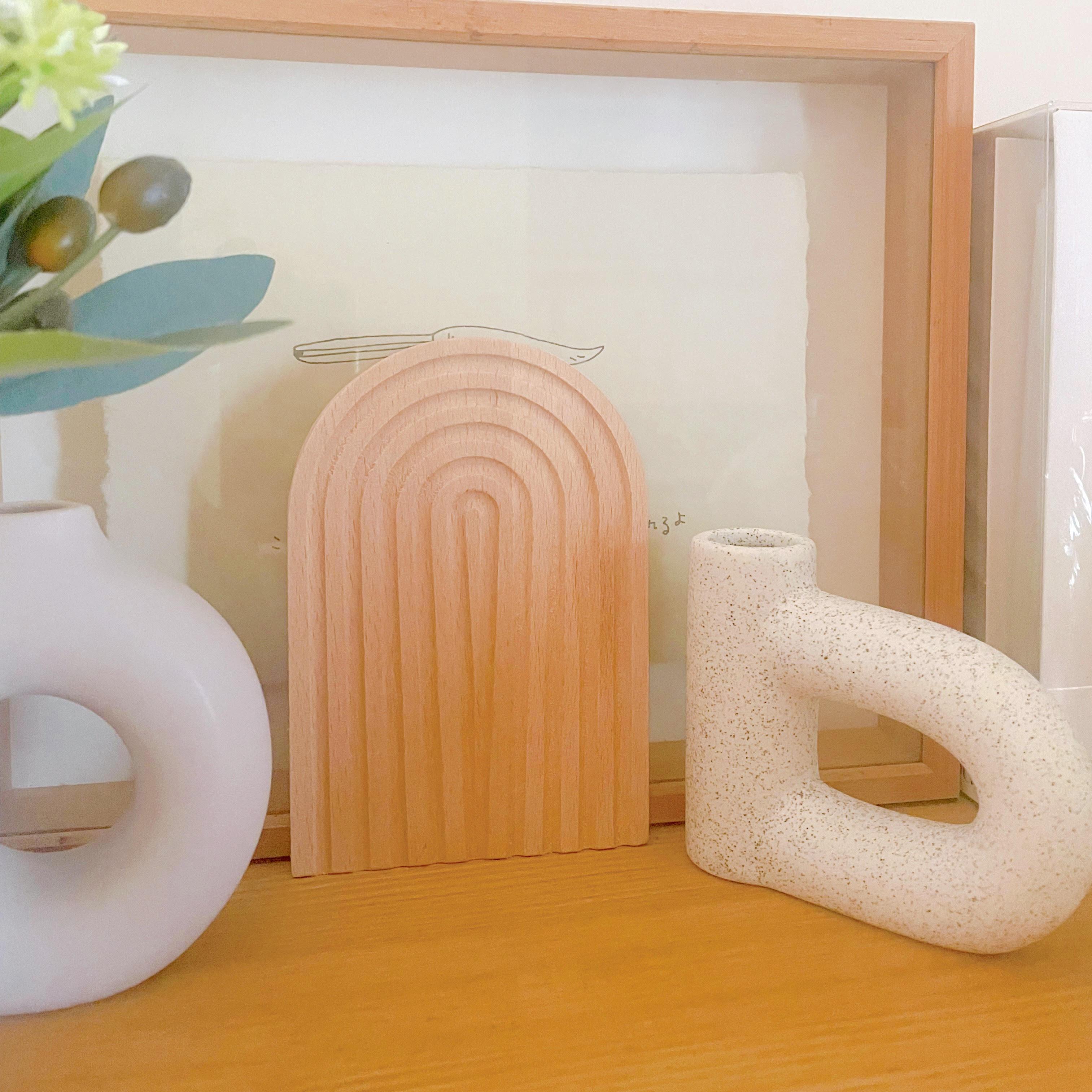 ダイソー 木製インテリアトレー