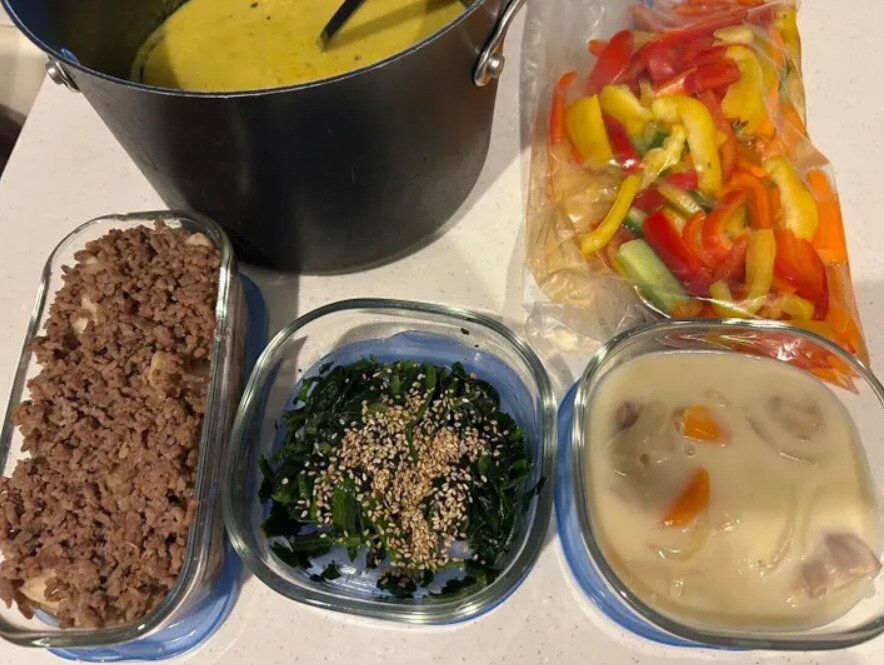 男子2人！外食費込みで食費4万円