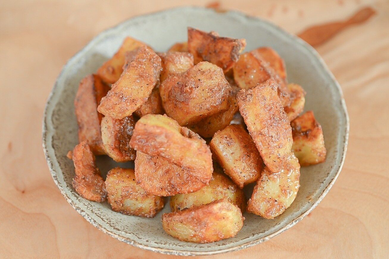 味噌カルボナーラのポテトフライ