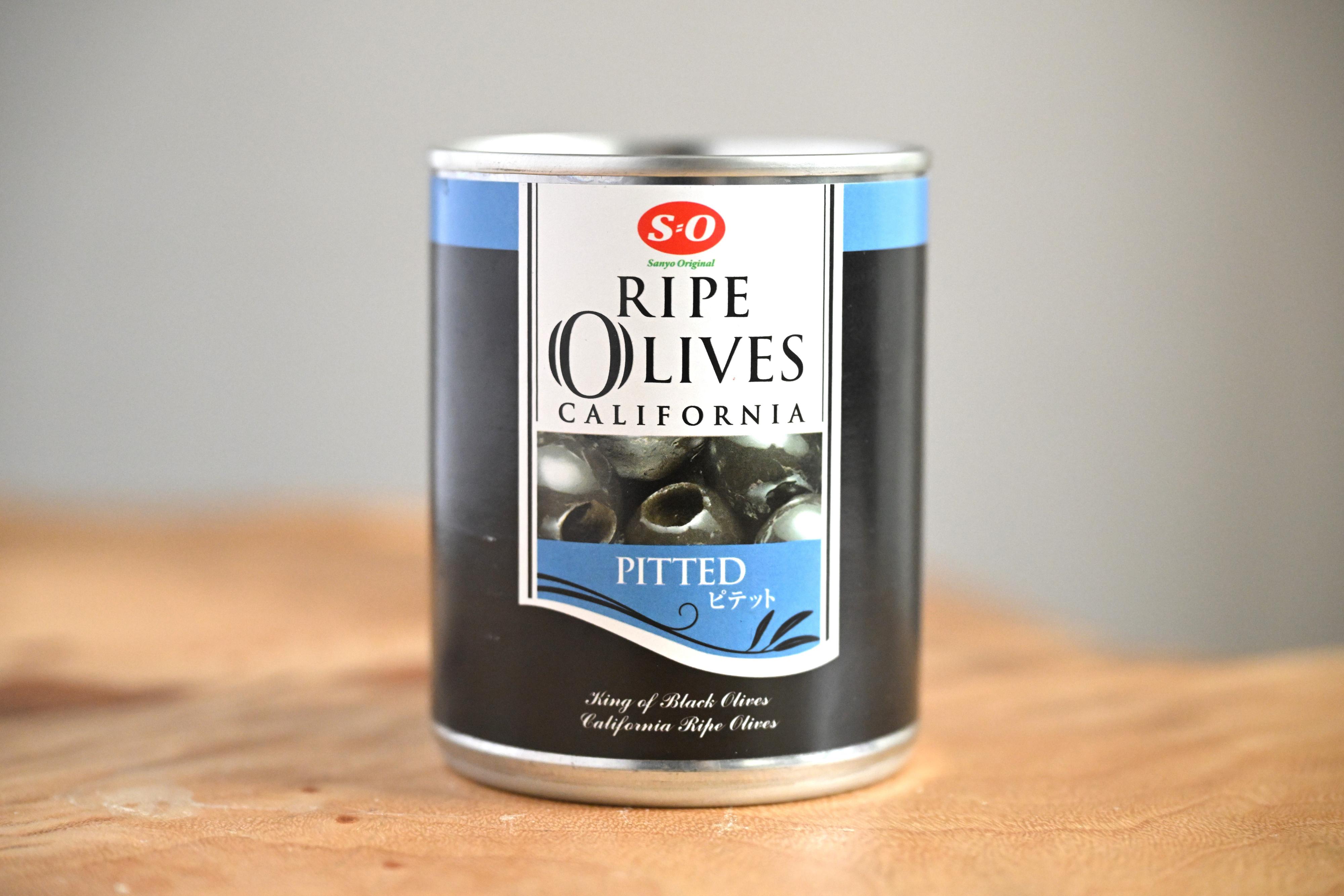 「カリフォルニア ライプオリーブ」のパッケージ