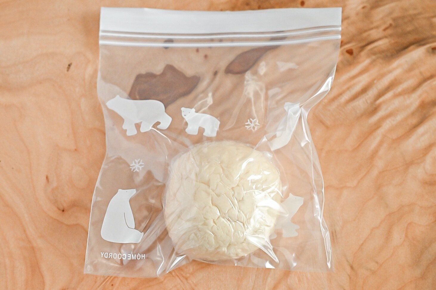 保存袋に入った成城石井の白パン