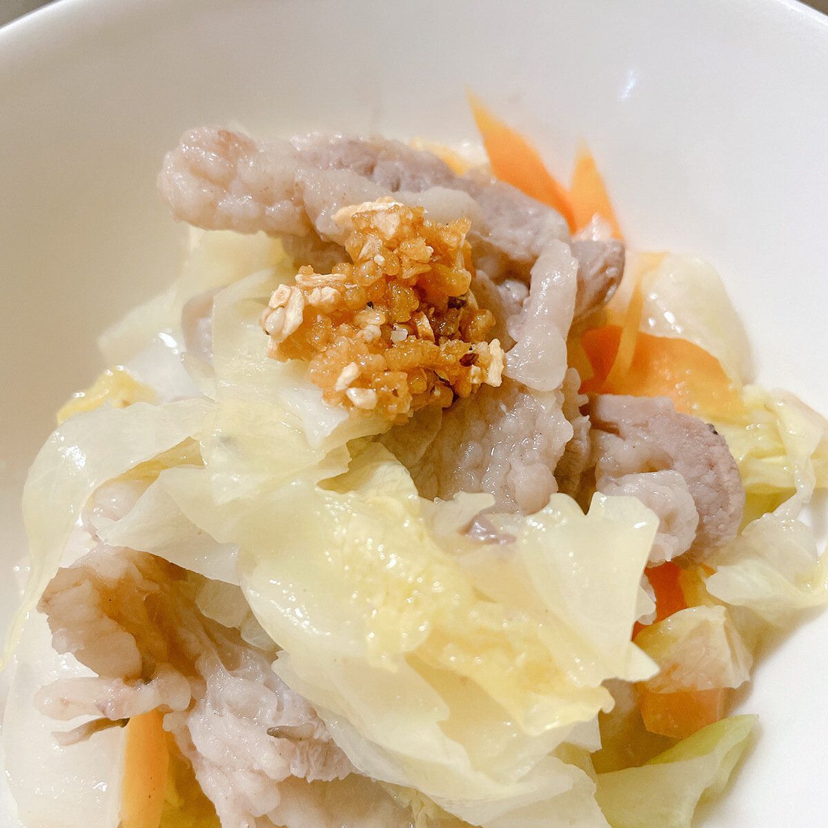 鍋の具材に乗せて