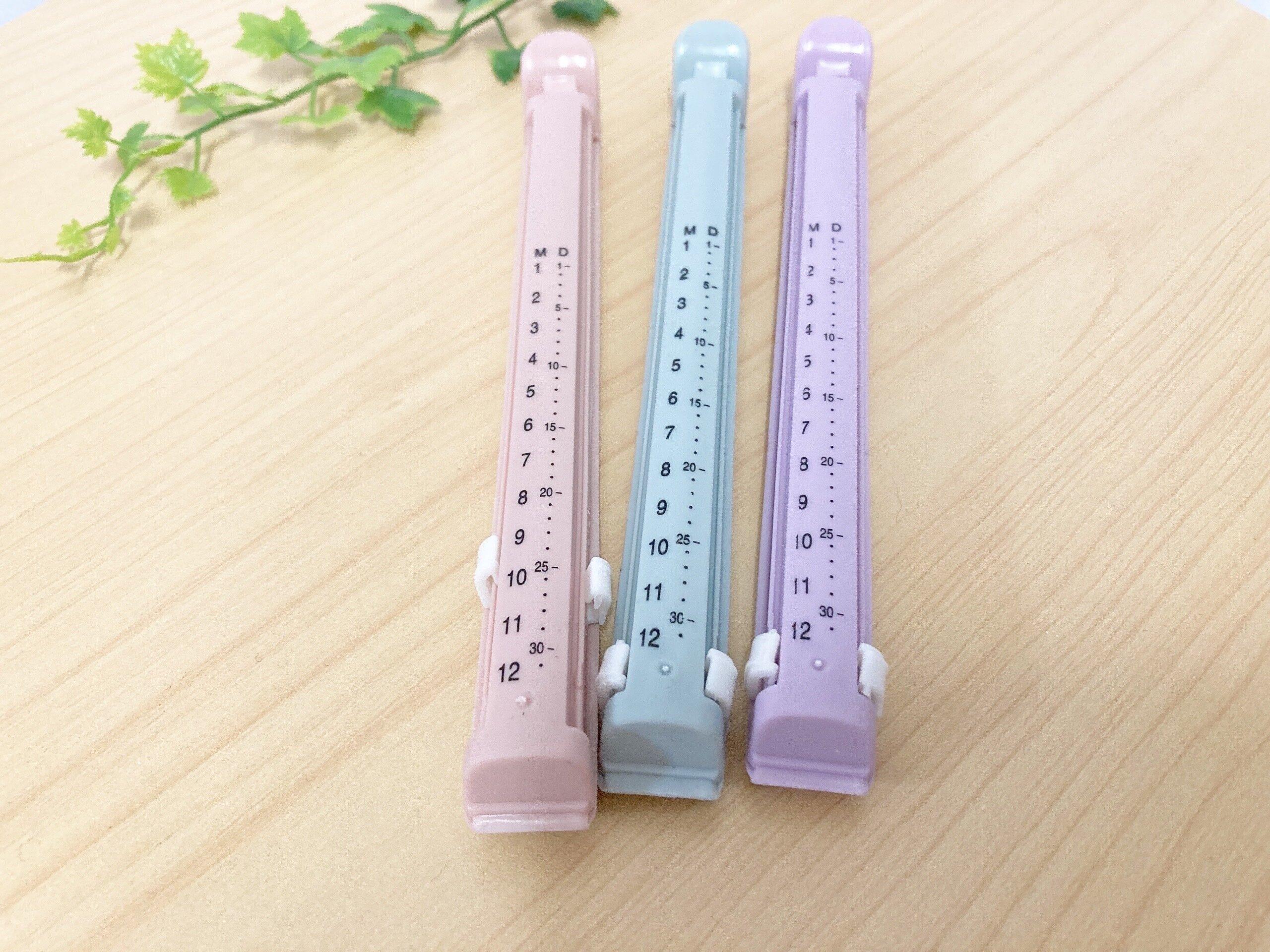 セリア日付けマーク付袋留めクリップ