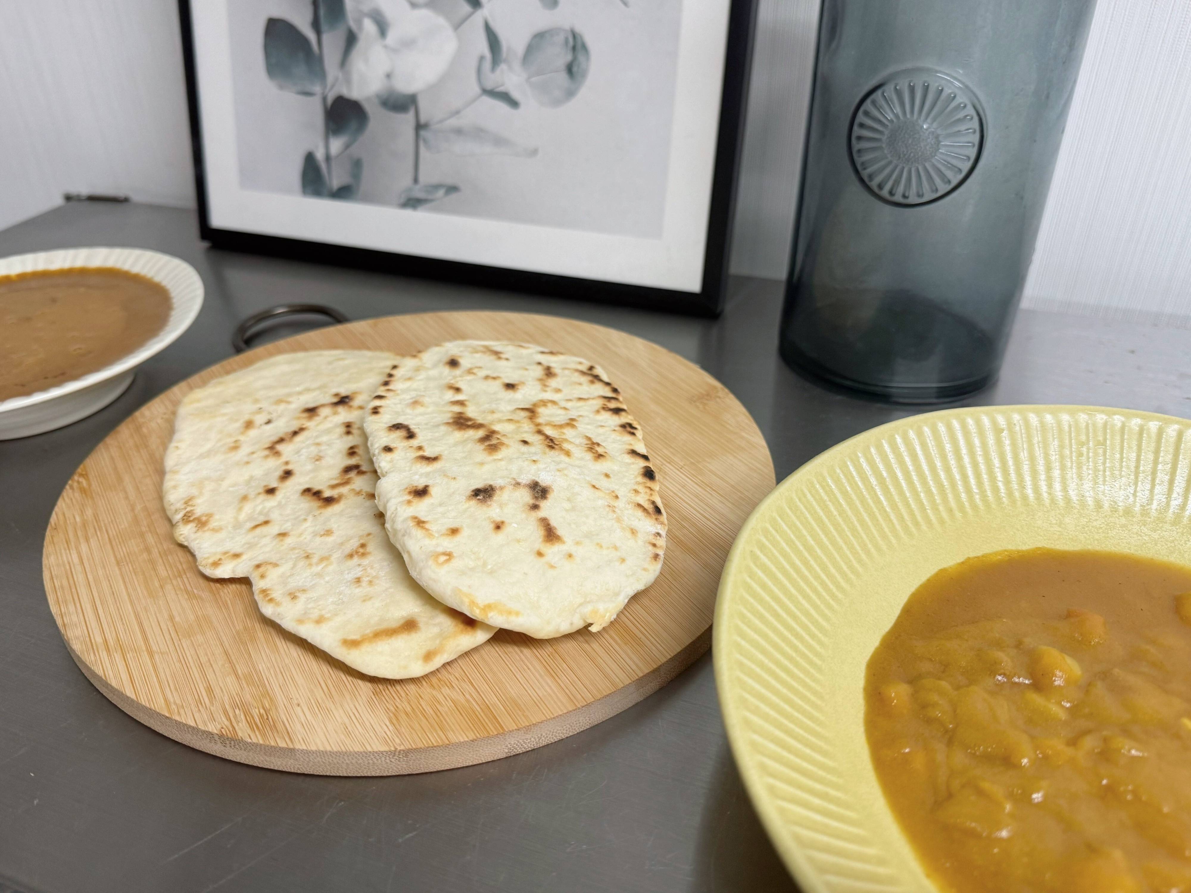 【無印良品】フライパンでつくるナン