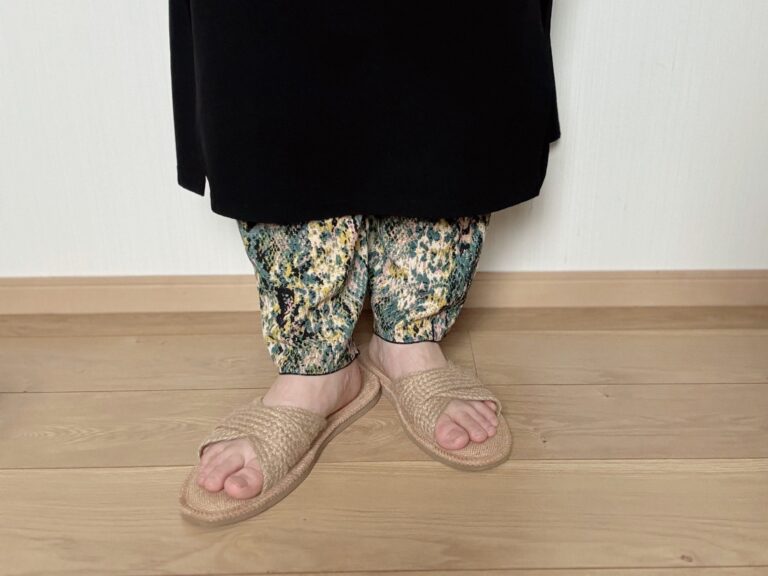 【無印良品】チクチクしない！素足が心地よい「ジュート麻スリッパ」で暑い日も快適に過ごす！