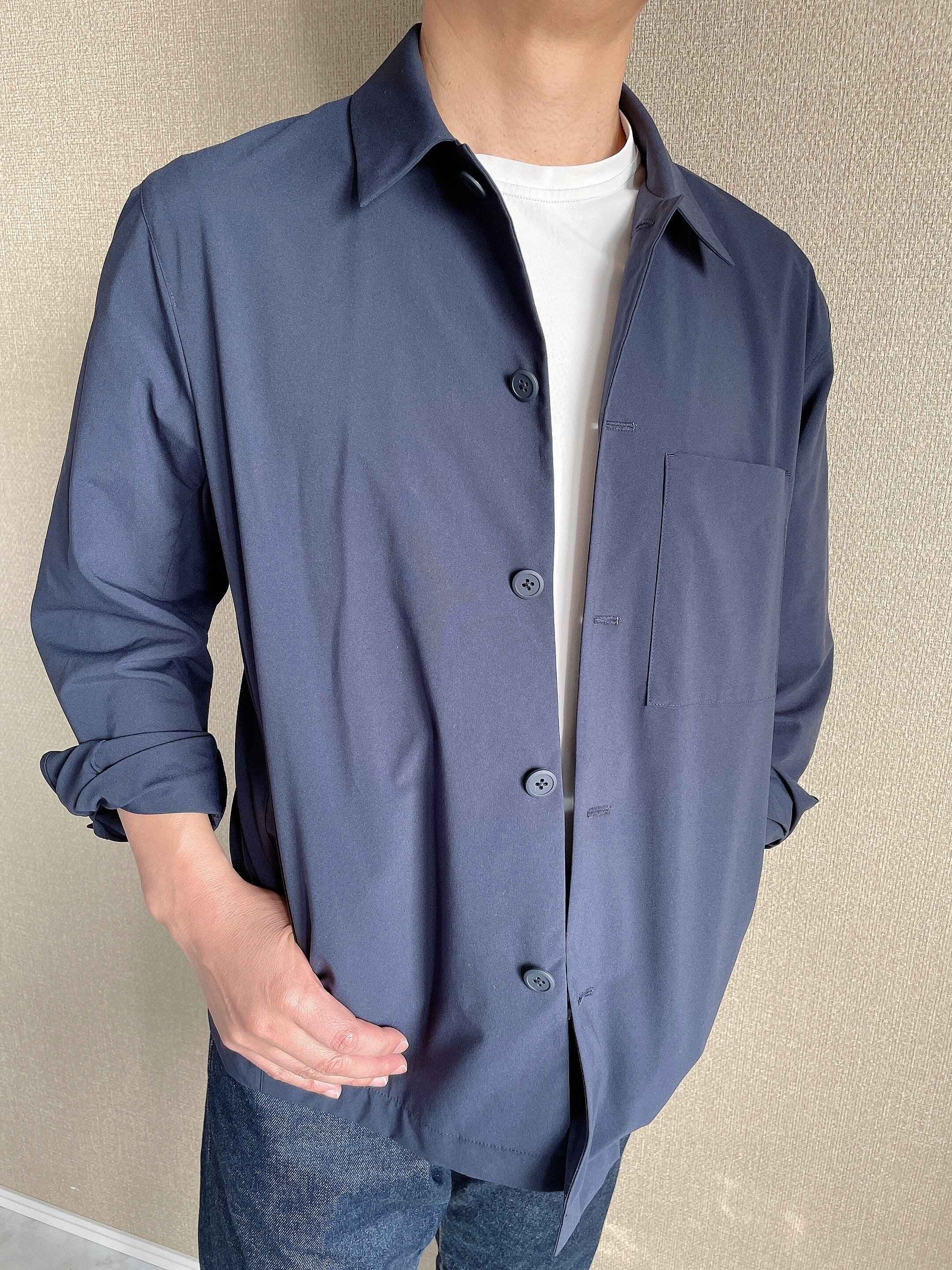 感動シャツジャケット　ユニクロ