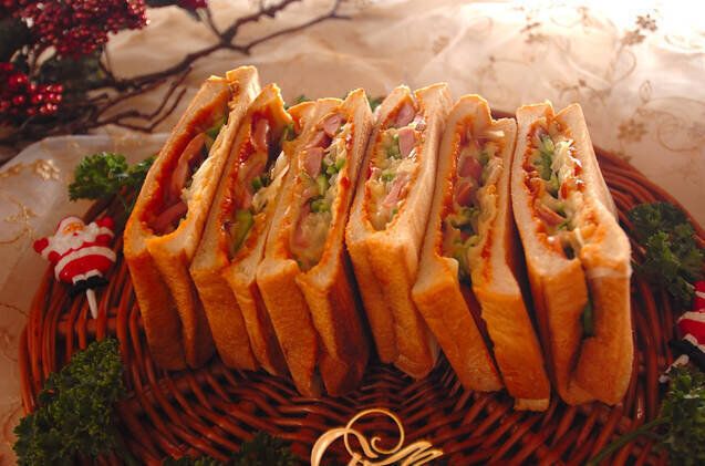 簡単ホットサンド