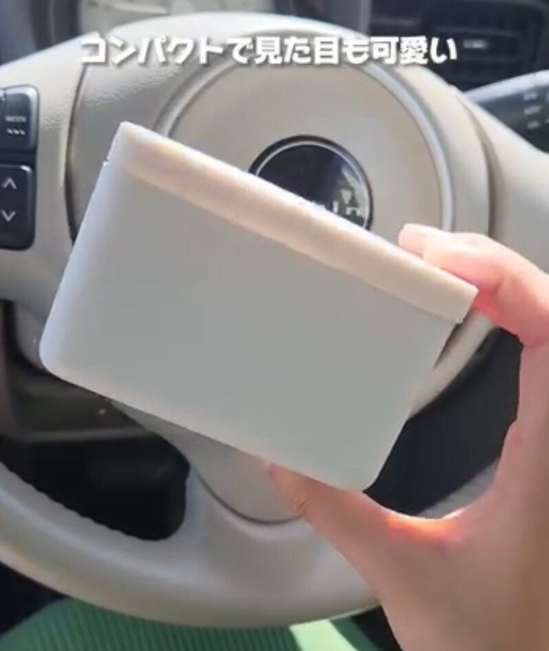 【セリア】車に常備できて便利!「カーペットクリーナー」