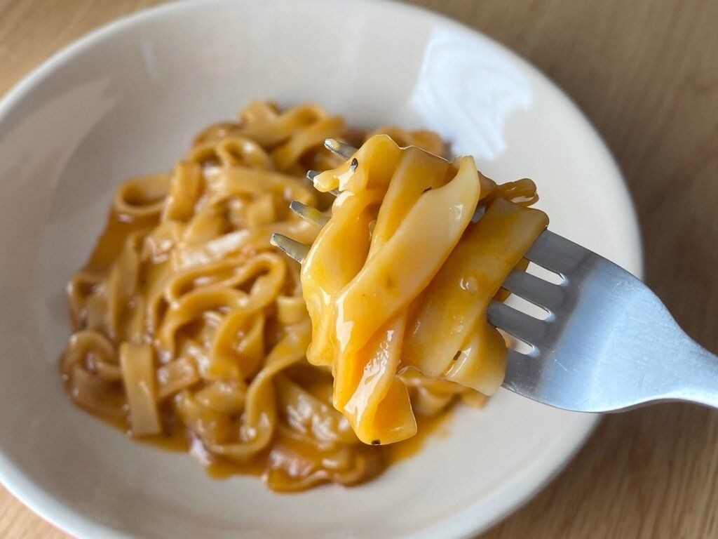 濃厚海老の生フィットチーネ