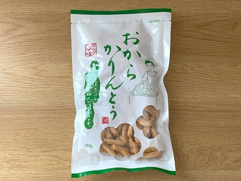 おからかりんとうのパッケージ