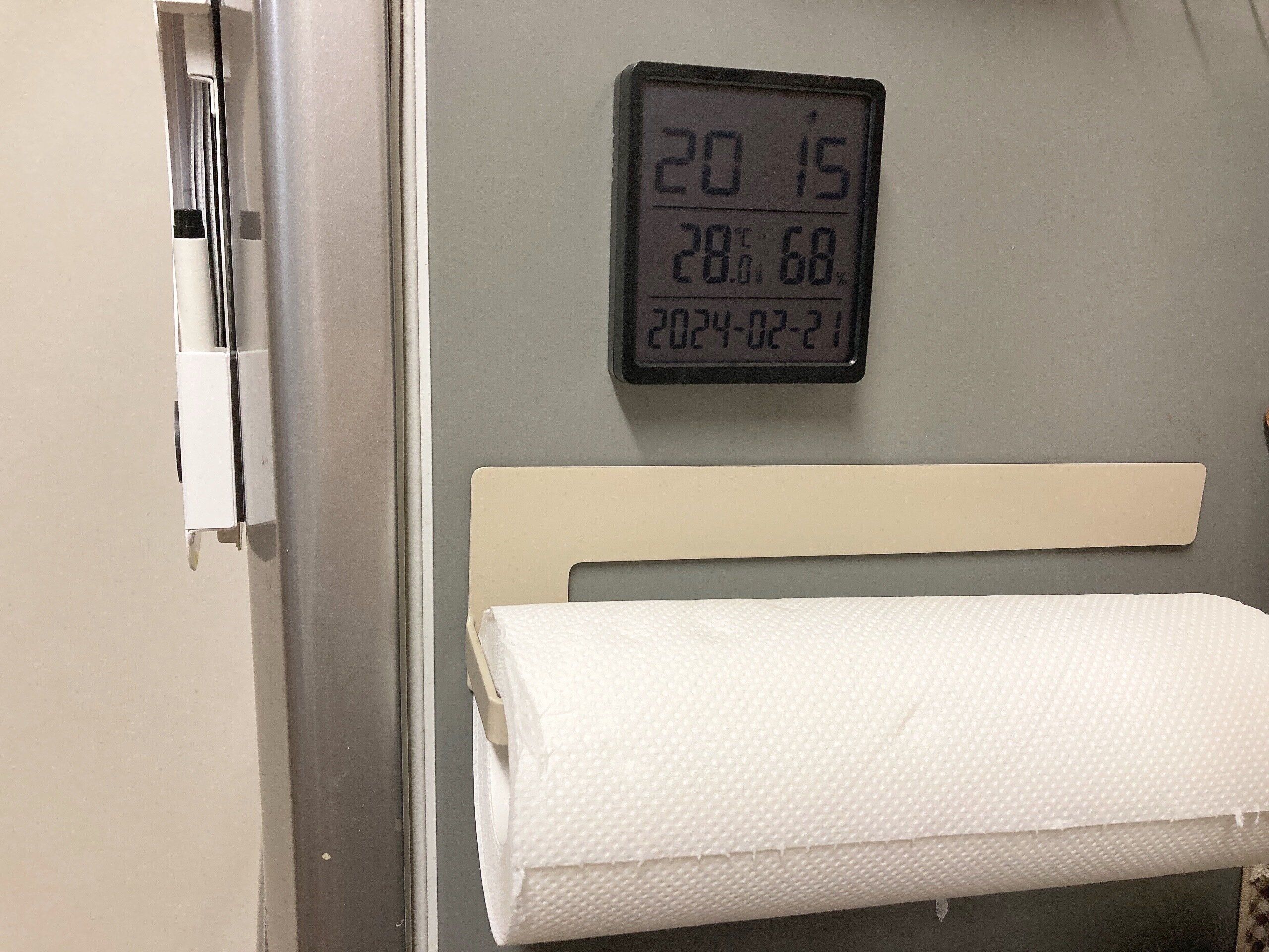 デジタル時計マグネット