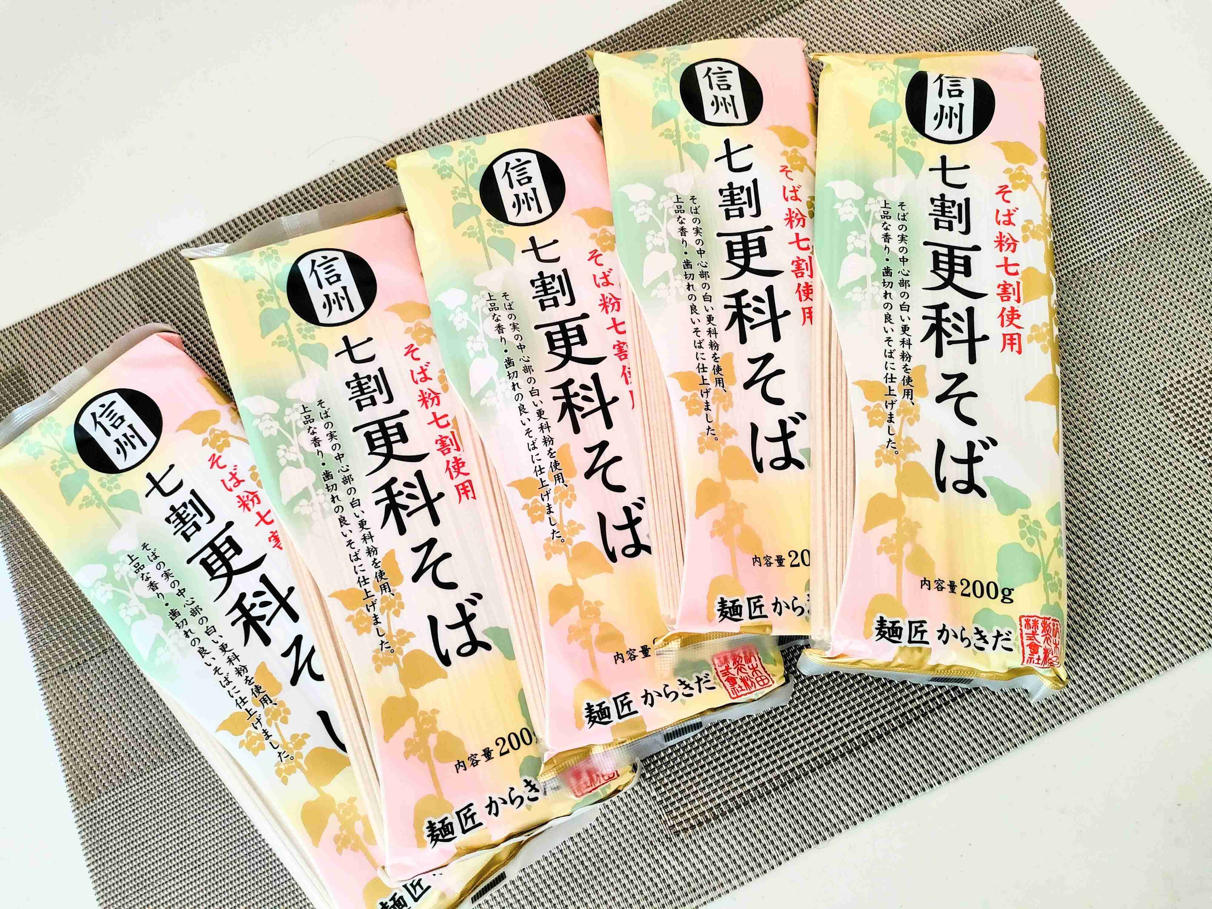 信州七割更科そば