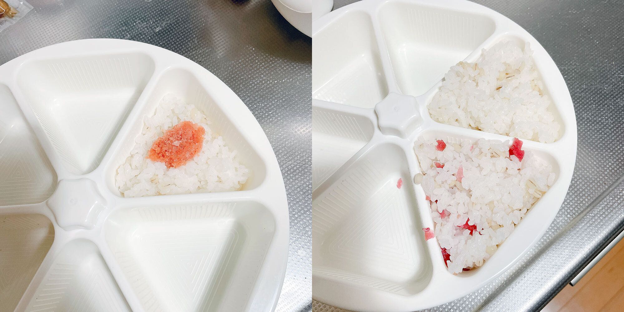 中に具を入れても少ない個数でも