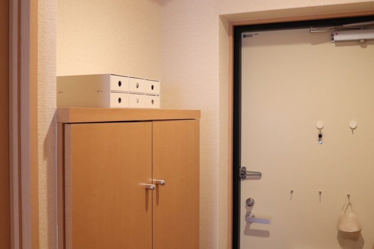 狭い賃貸マンションでも整う、玄関収納の工夫