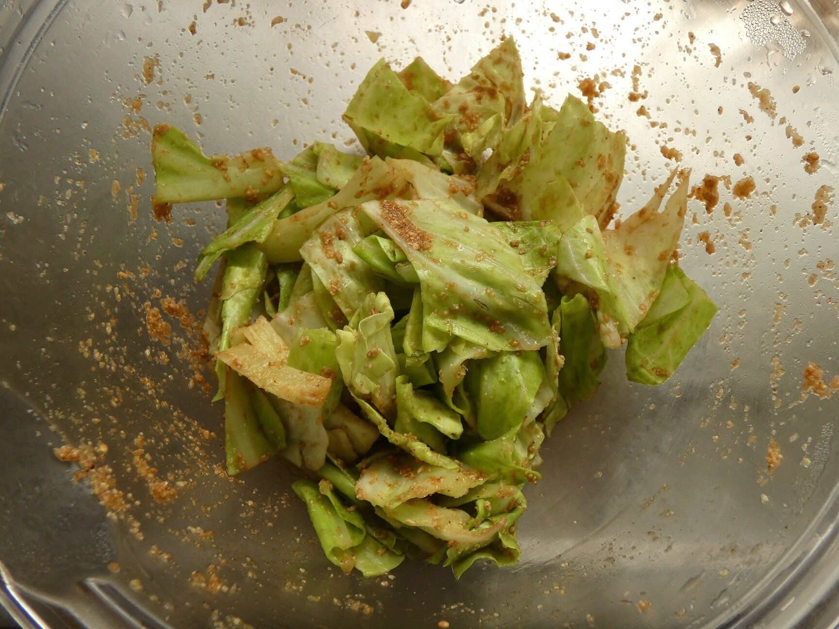 キャベツの中華胡麻和え3