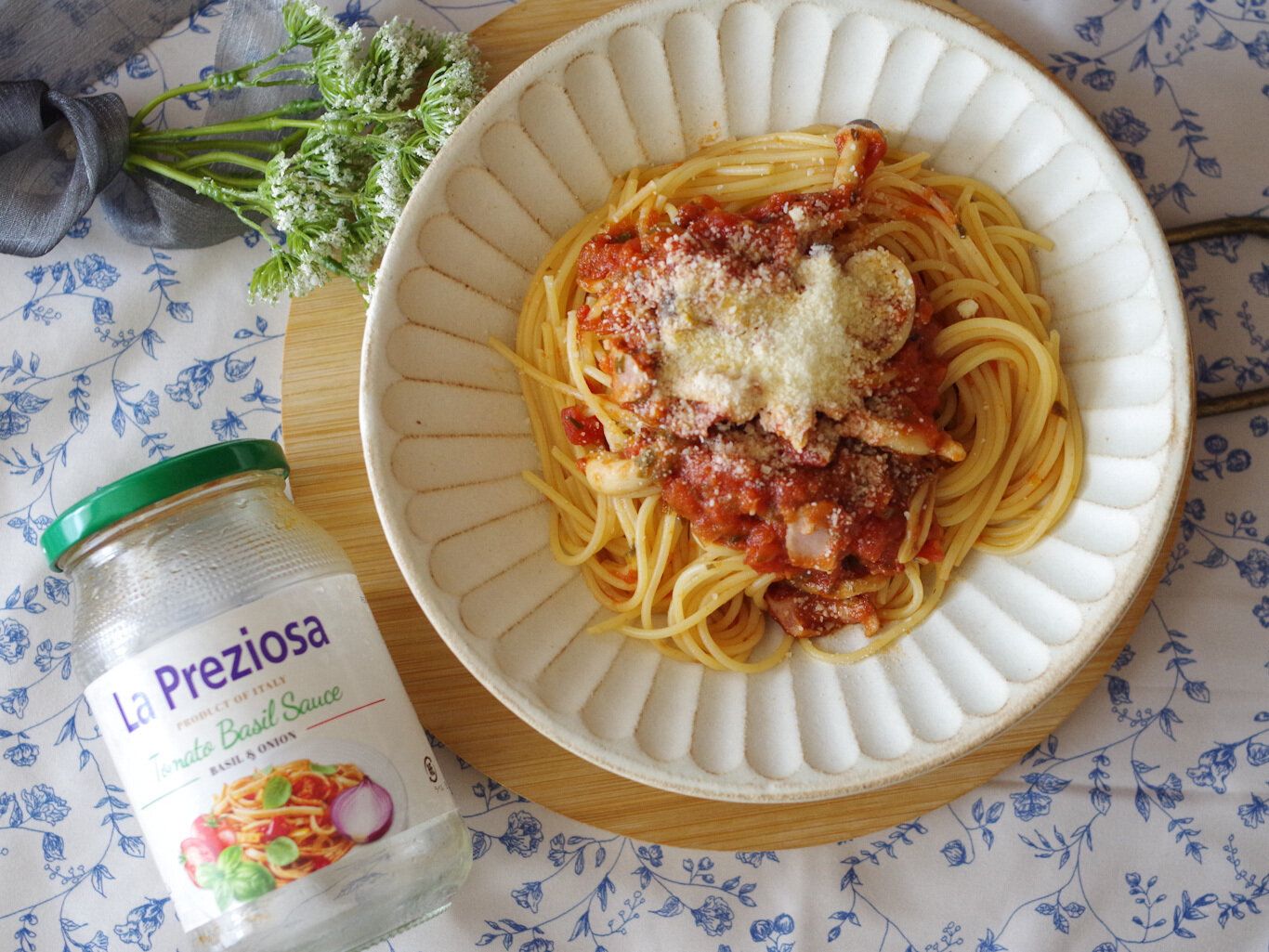 【カルディ】あのトマト缶のパスタソース知ってる？4人家族にちょうどいいボリューム感で家計に大助かり