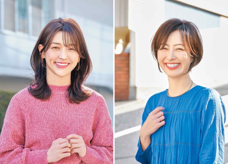 髪型アップデートで「－5歳見え」！40代におすすめのショート＆外ハネミディアム