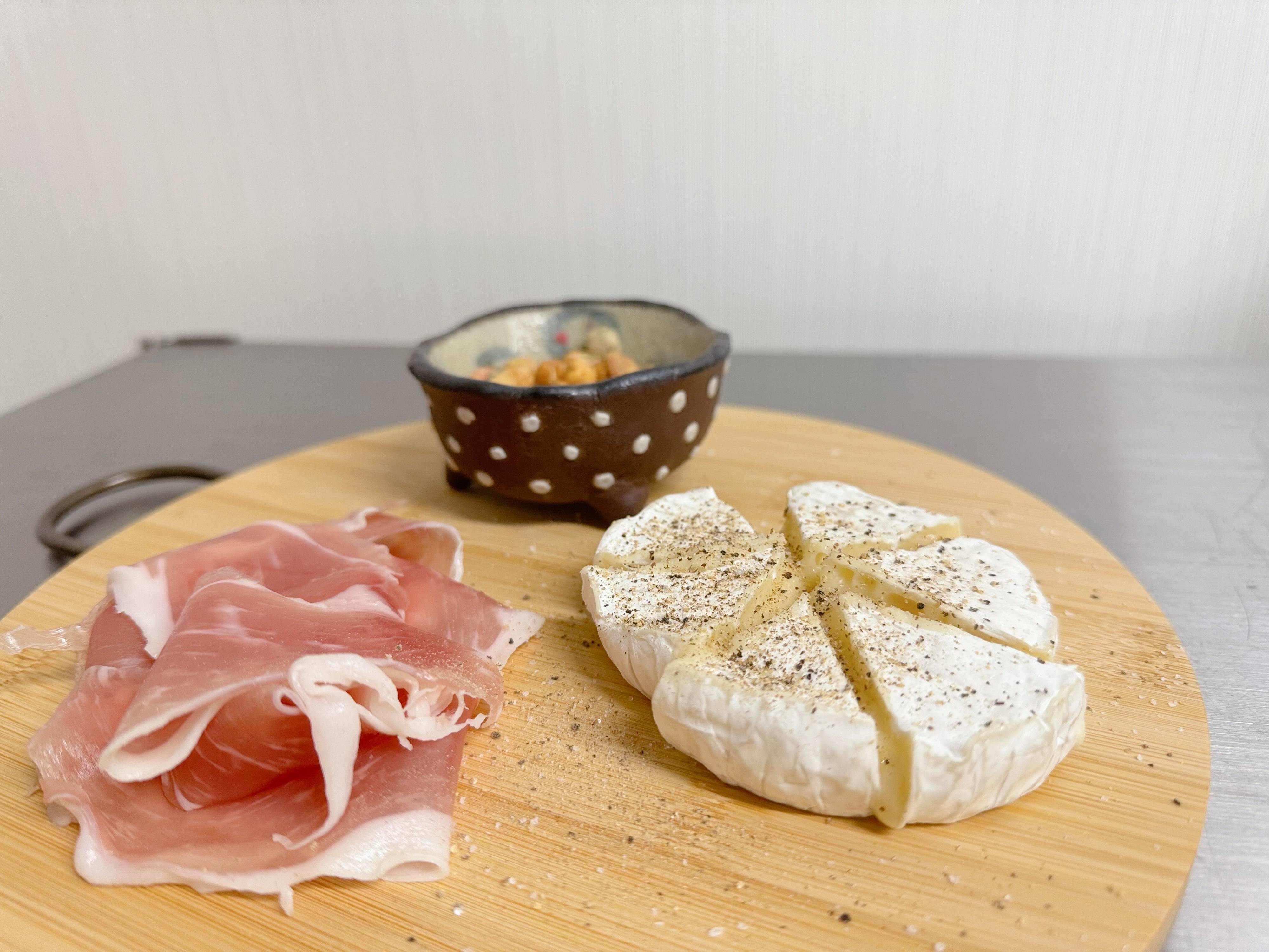 カットしたものを乗せてそのまま食卓に出せる