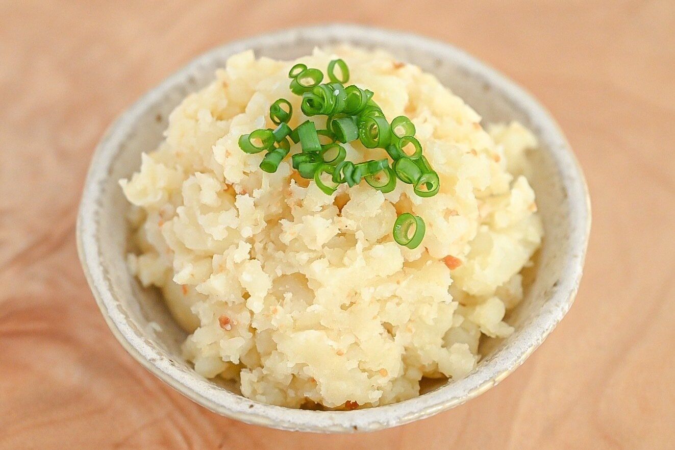 ピリ辛エビ塩のマッシュポテト