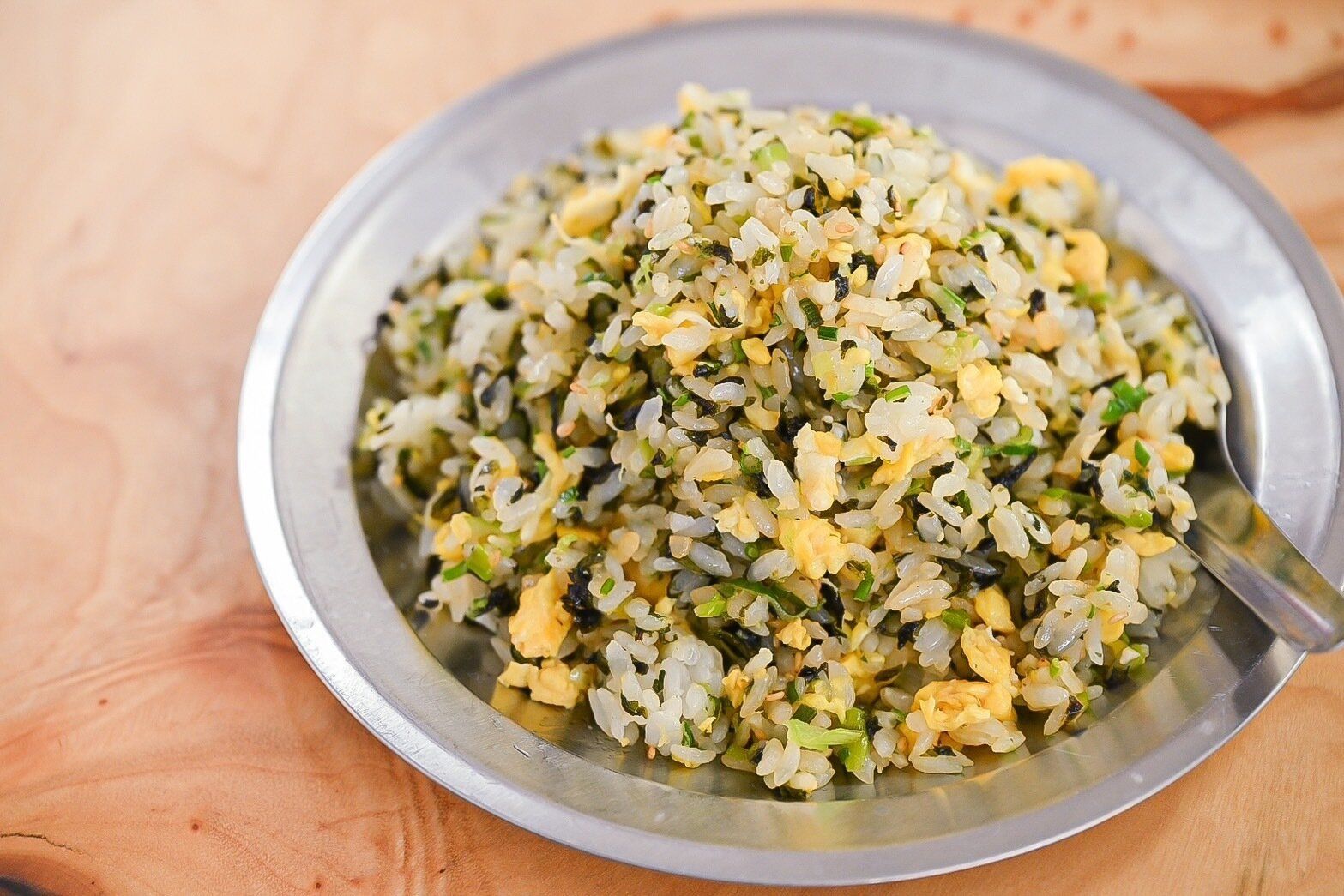 韓国のりのチャーハン